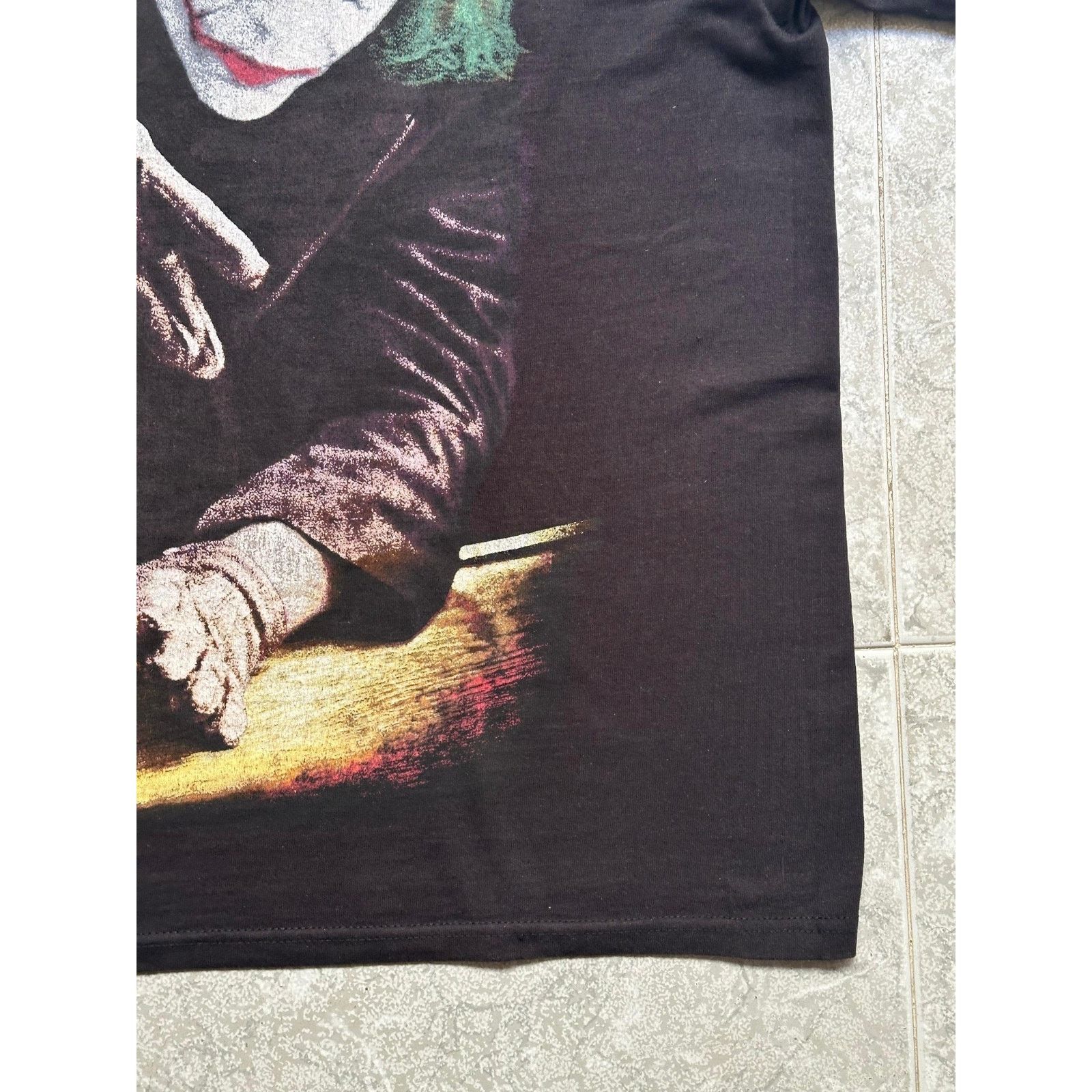Delta Rare VTG T Shirt Dark Night Joker Movie SZ L Size US L / EU 52-54 / 3 - 4 Thumbnail
