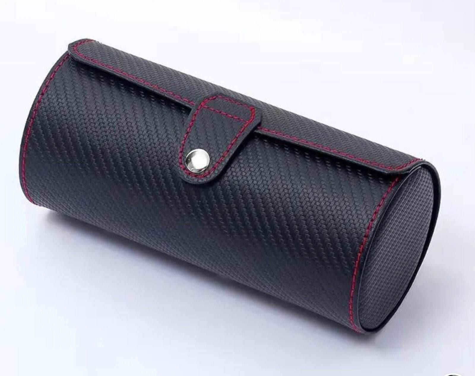 Other PU Leather Watch Travel Case up to 3 Watches Black by KSLC Size ONE SIZE - 1 Thumbnail