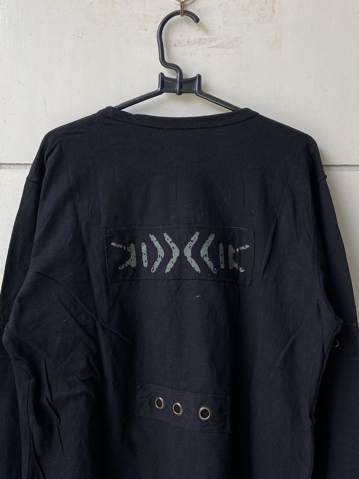 Designer PSYLO Black Long Sleeve T-Shirt Size US M / EU 48-50 / 2 - 7 Thumbnail