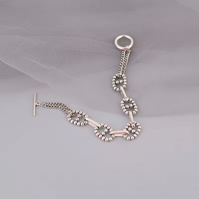 Jewelry Creative Simple Couples Hollow Bracelet Size ONE SIZE - 2 Thumbnail