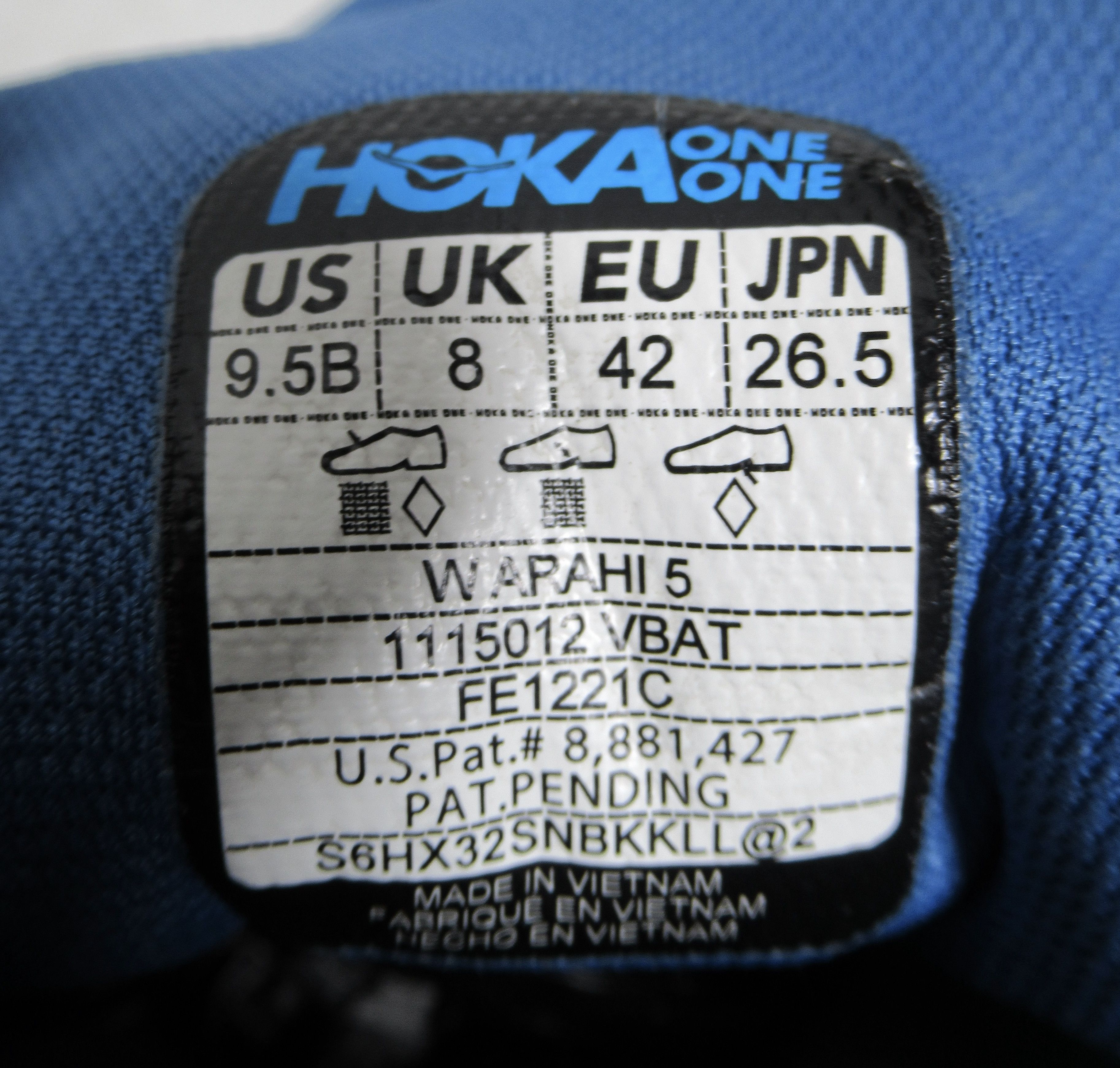 Hoka Hoka Arahi 5 Shoes Vallarta Blue Atlantis VBAT 1115012 Size US 9.5 / IT 39.5 - 12 Thumbnail