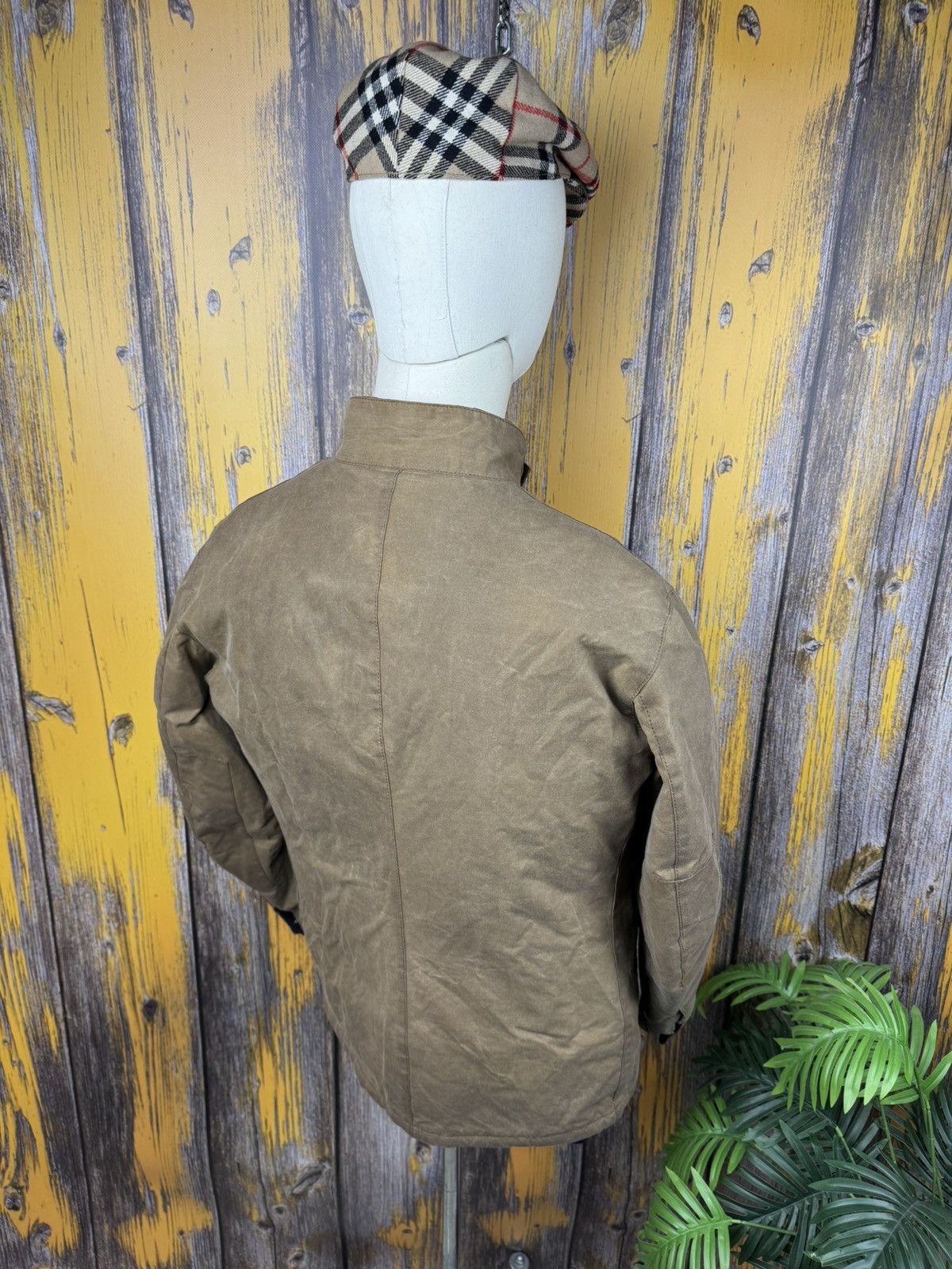 Barbour Barbour Vintage Wax Duke Jacket Bomber Moto Size L Size US L / EU 52-54 / 3 - 5 Thumbnail