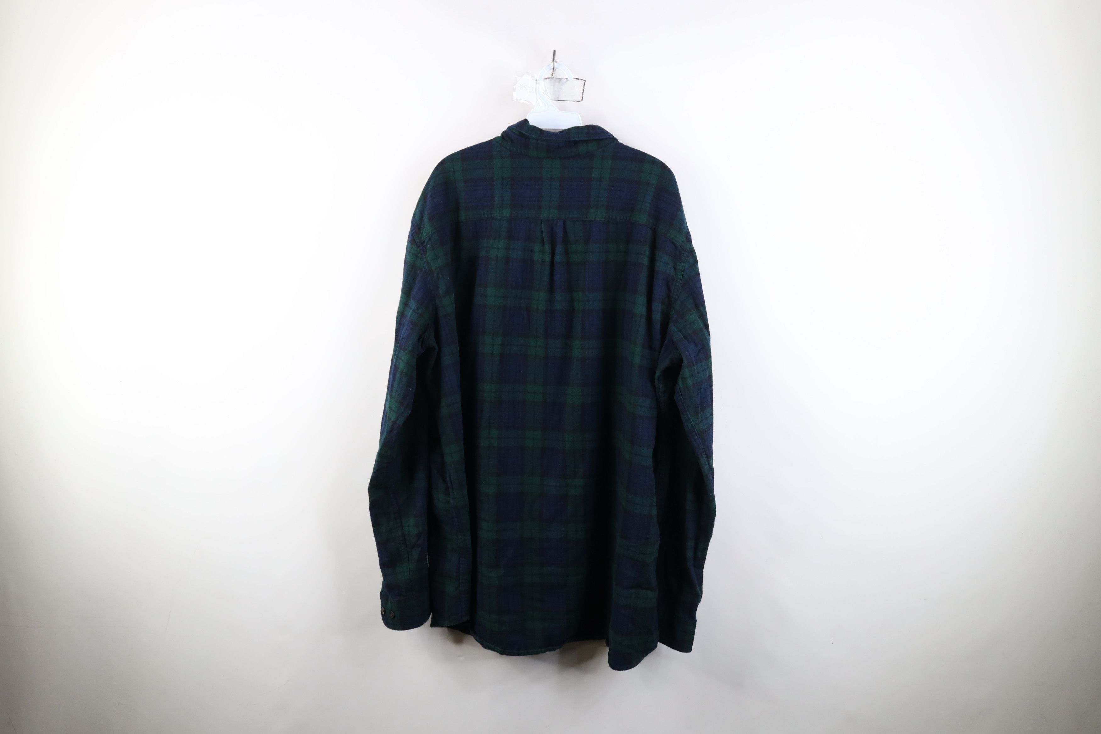 L.L. Bean Vintage LL Bean Flannel Collared Button Down Shirt Plaid Size US XXL / EU 58 / 5 - 8 Thumbnail