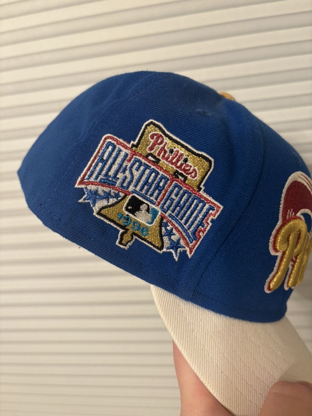 New Era Philadelphia Phillies Script 7 1/4 Size ONE SIZE - 2 Thumbnail
