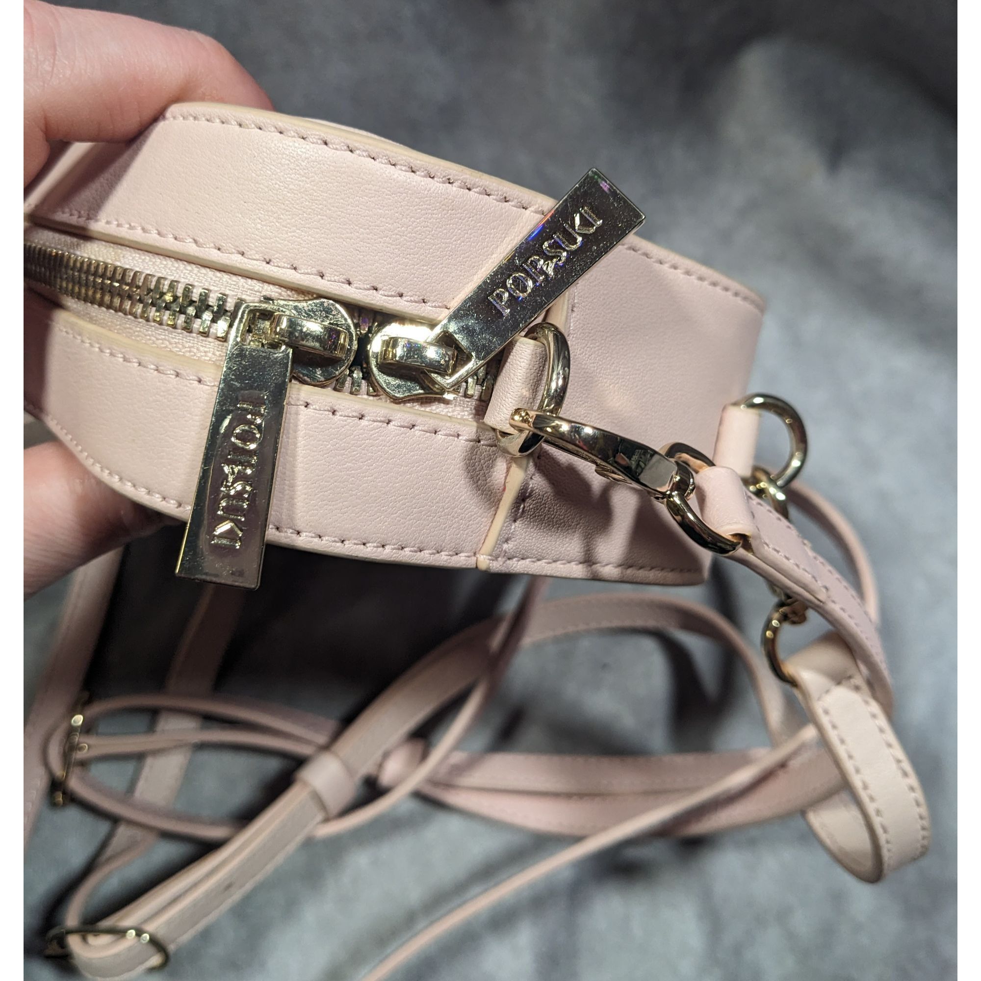 Other Pop & Suki J Monogram Light Pink Crossbody Bag Size ONE SIZE - 7 Thumbnail