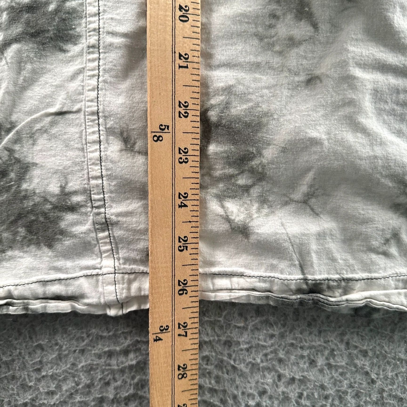 Corridor Corridor Shirt Mens L Button Tie Dye Gray Pocket Collar Size US L / EU 52-54 / 3 - 7 Thumbnail