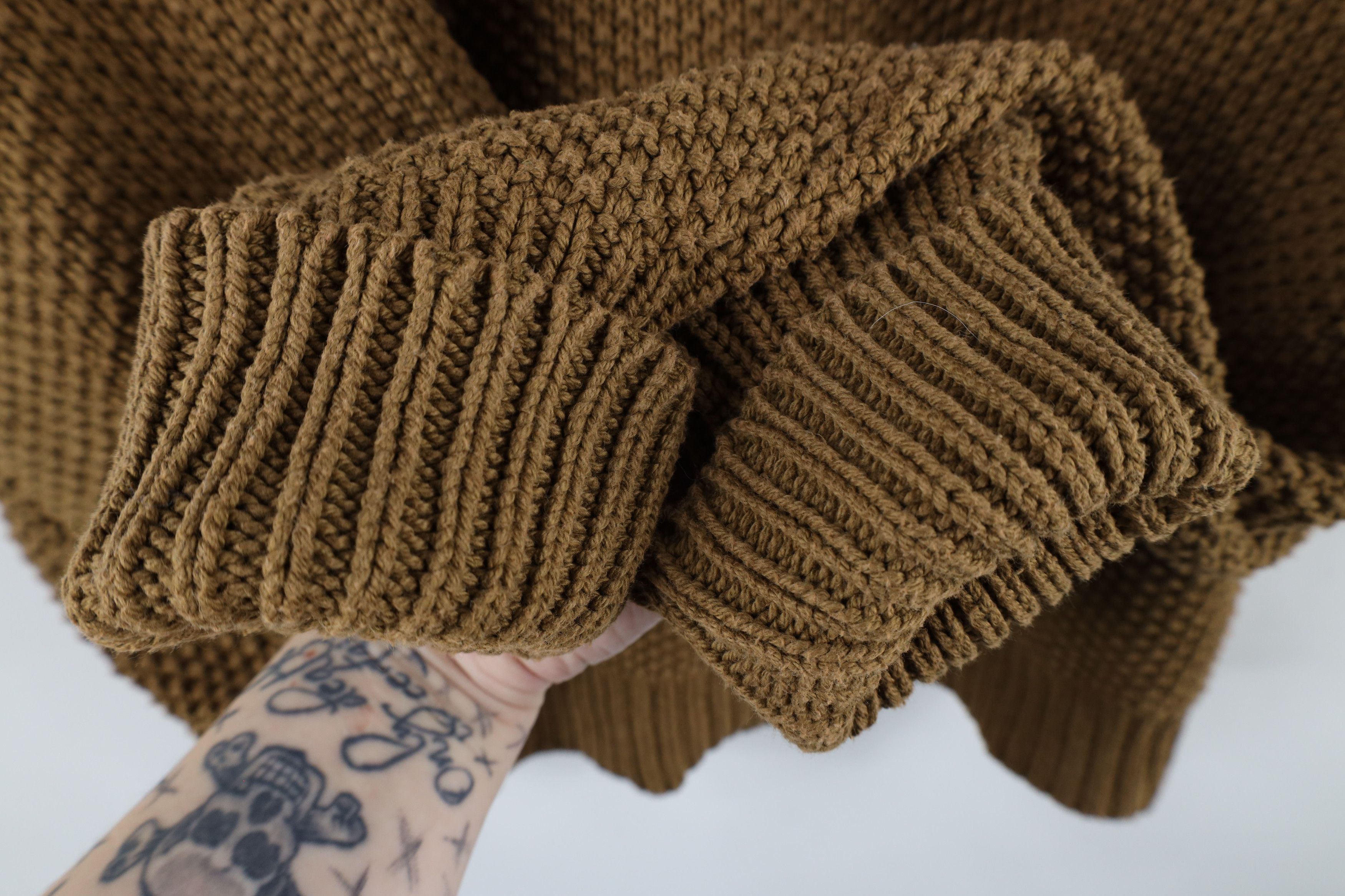 Dockers × Vintage Vintage 90s Dockers Heavyweight Thermal Knit Sweater USA Size US M / EU 48-50 / 2 - 5 Thumbnail