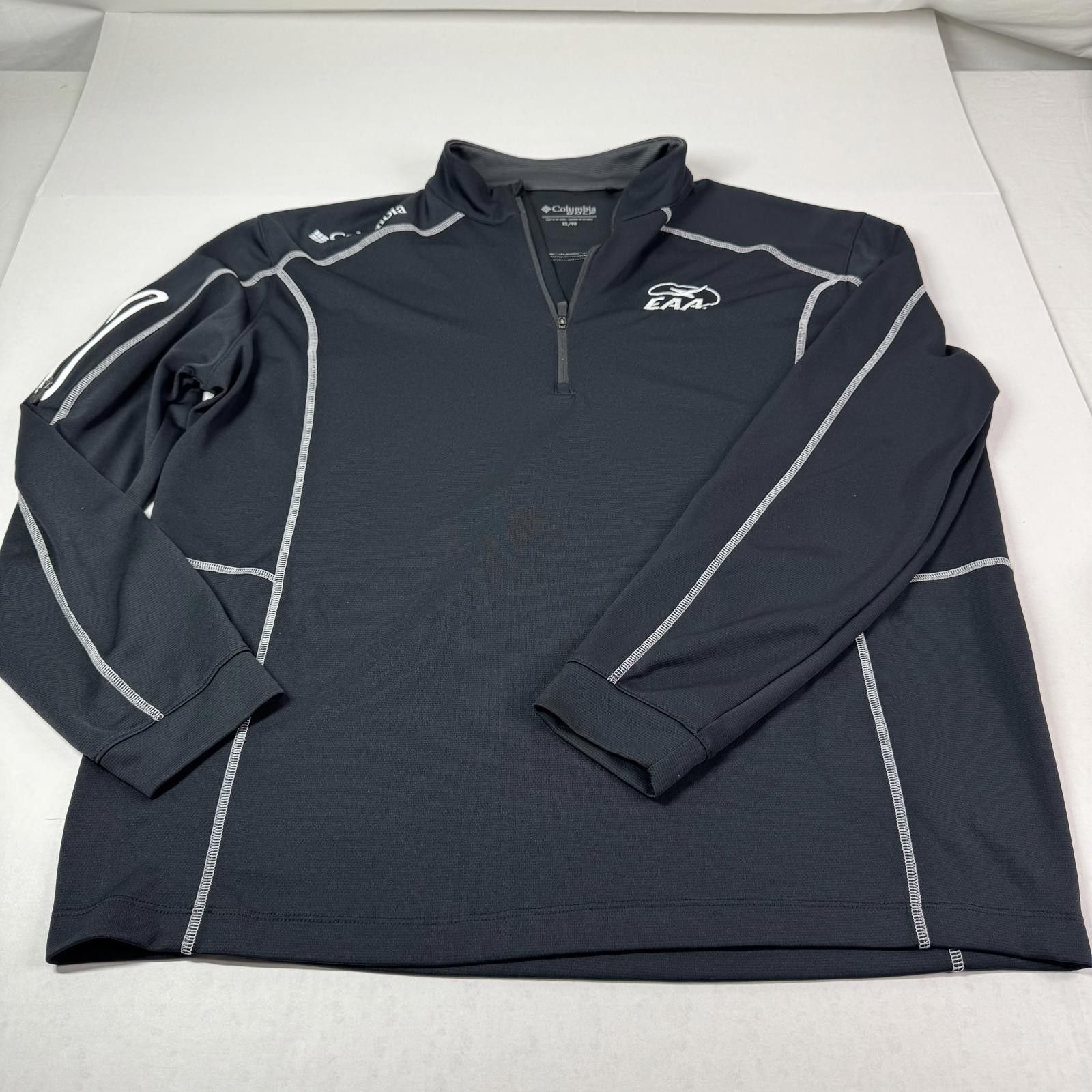 Columbia Columbia Golf EAA 1/4 Zip Men’s Black Long Sleeve Size US XL / EU 56 / 4 - 1 Thumbnail