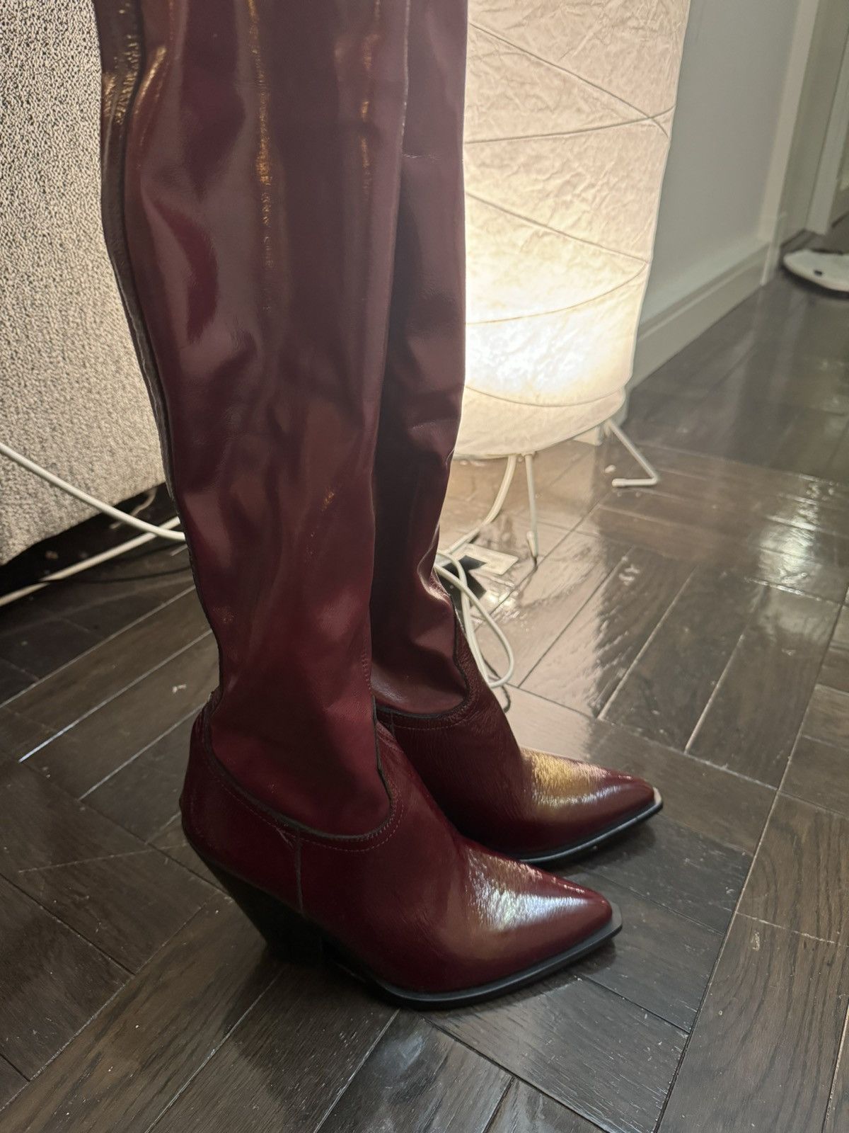 SONRA SONORA VILLA HERMOSA BOOTS RED Size US 7 / IT 37 - 7 Thumbnail