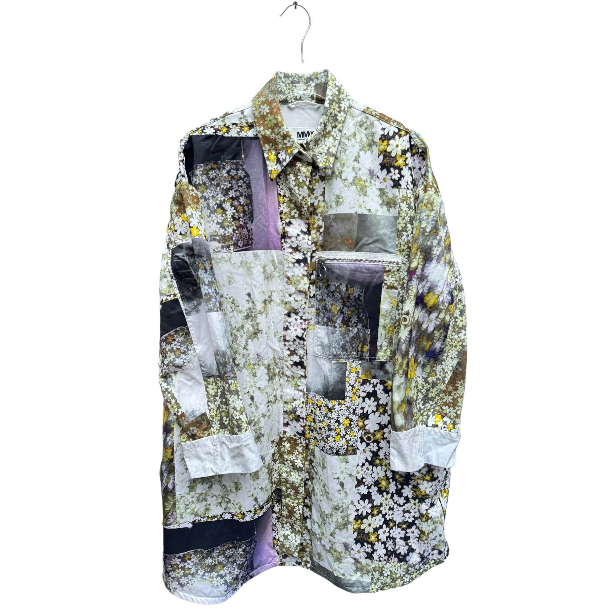 Maison Margiela SS 2016 Floral Cotton Coat Size M / US 6-8 / IT 42-44 - 1 Thumbnail