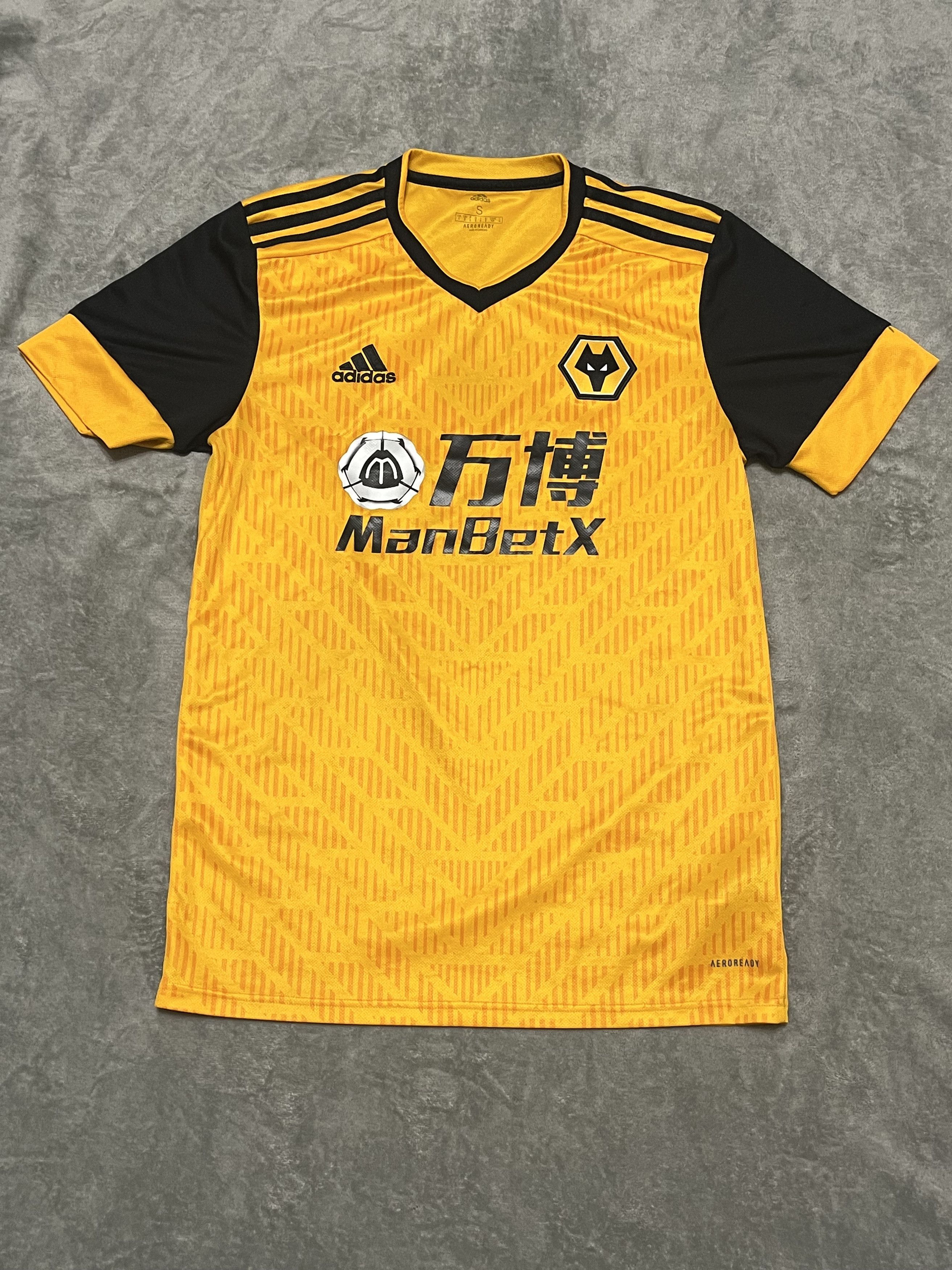 Adidas Adidas Wolverhampton Wolwes 2020 2021 Home shirt Size US S / EU 44-46 / 1 - 1 Thumbnail