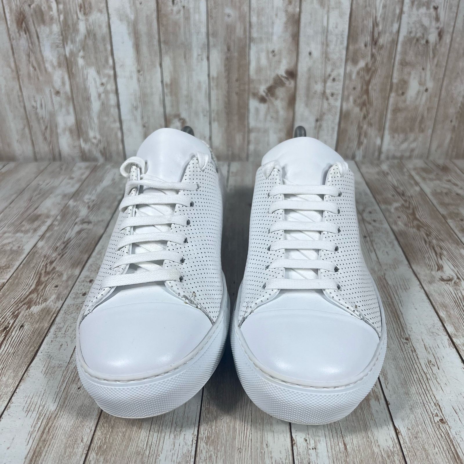 Oliver Cabell Oliver cabell White Low perforated Mens 9 Size US 9 / EU 42 - 4 Thumbnail