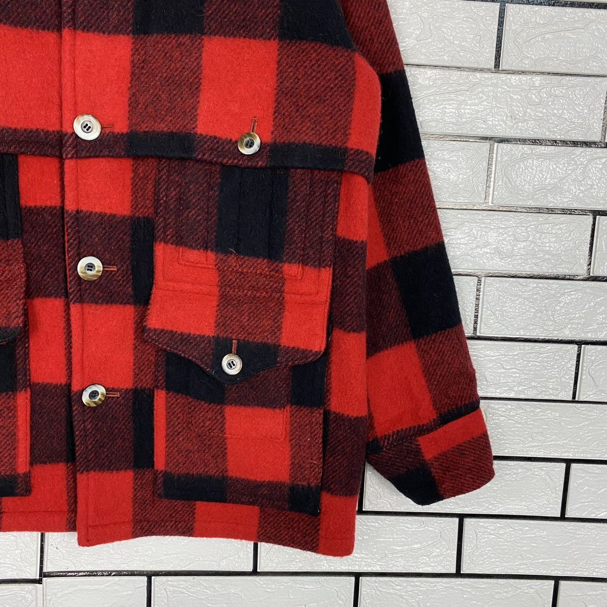 Japanese Brand 🔥VINTAGE WOOL MACKINAW JACKET VOX TARTAN DESIGN ISSEY MIYAKE Size US M / EU 48-50 / 2 - 5 Thumbnail