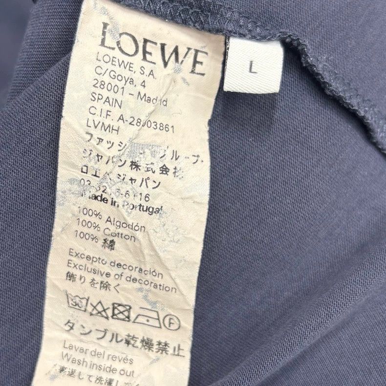 Loewe LOEWE Classic blue and black embroidered logo basic short Size L / US 10 / IT 46 - 5 Thumbnail