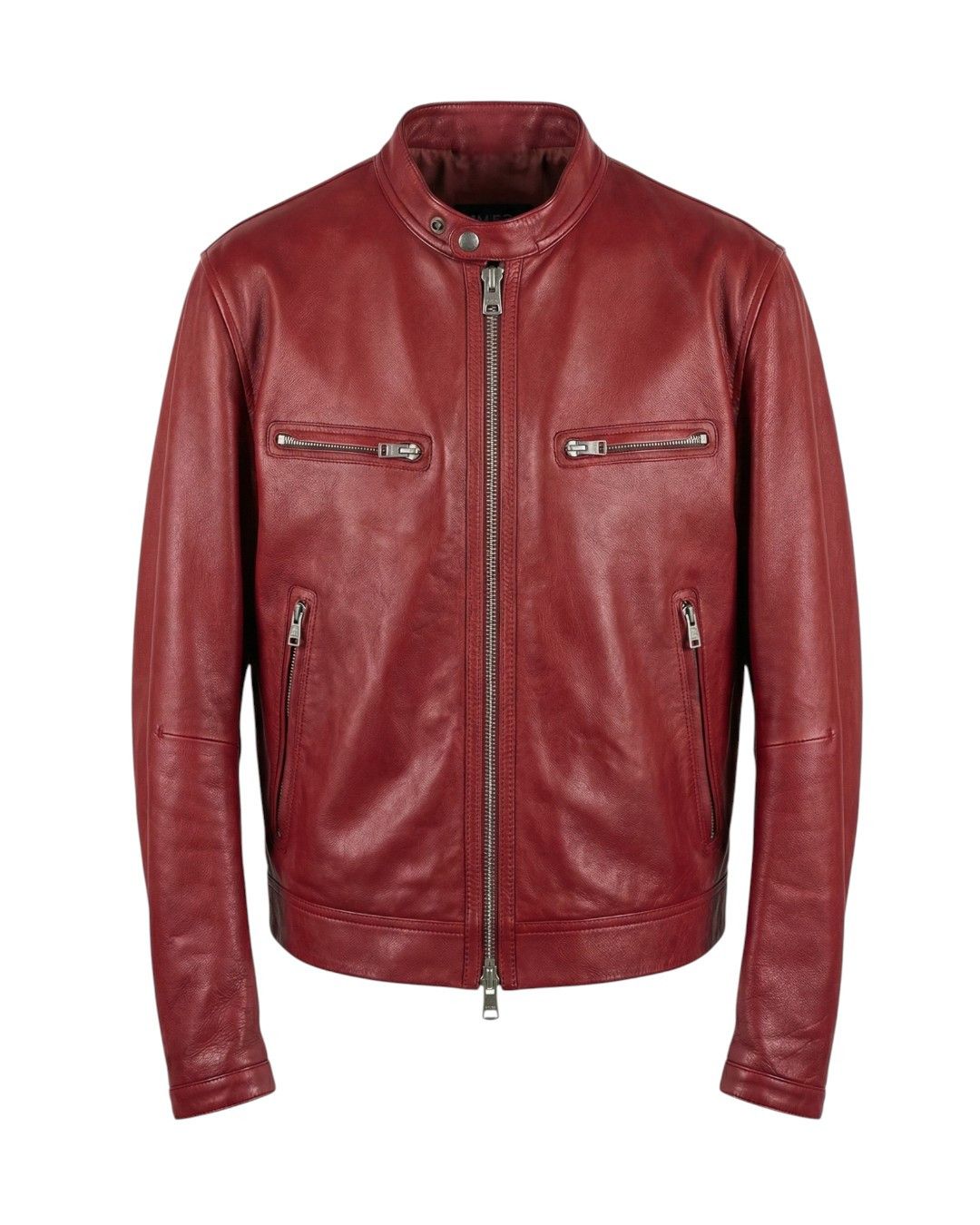 Tom Ford CALFSKIN LEATHER BIKER JACKET Size US L / EU 52-54 / 3 - 1 Thumbnail