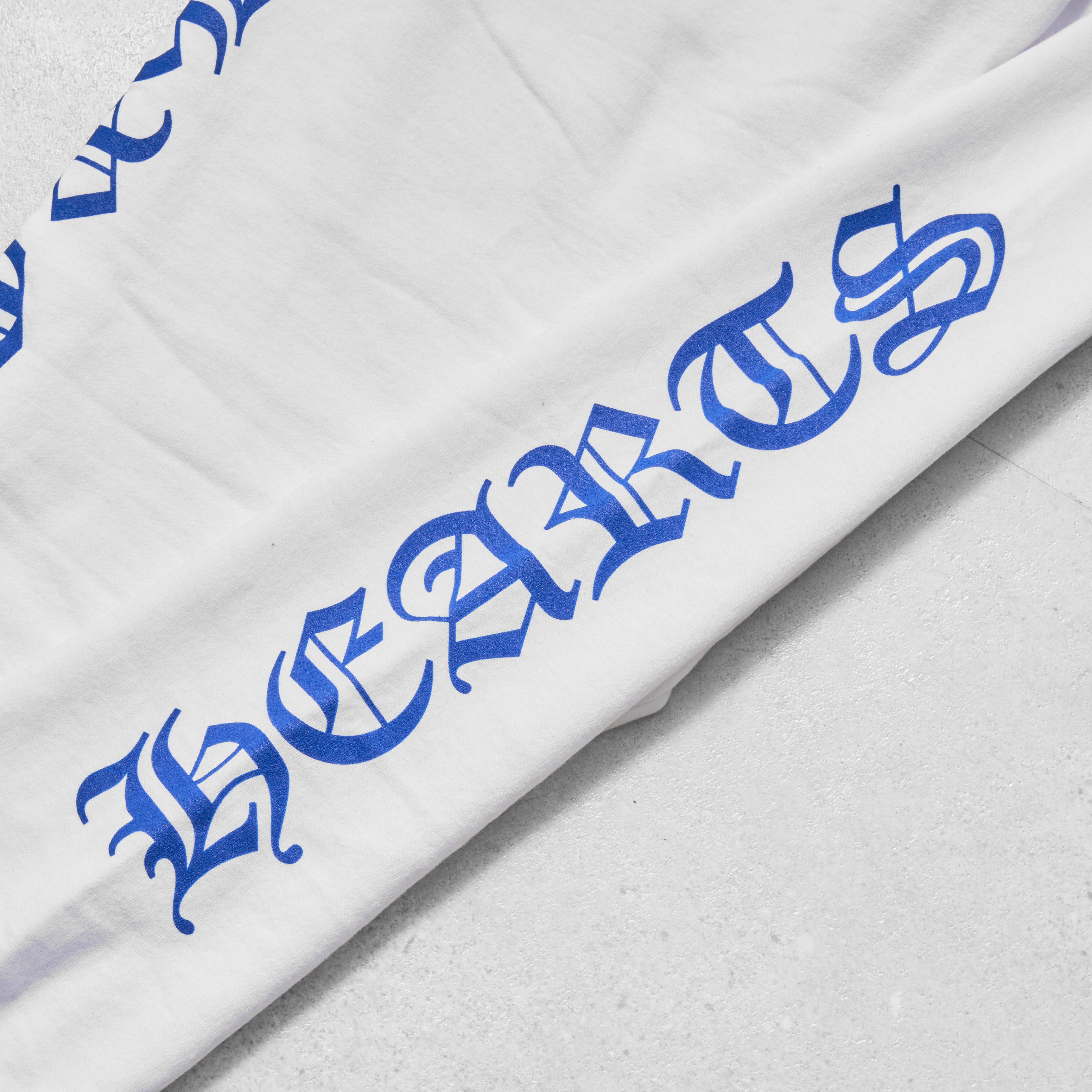 Chrome Hearts CHROME HEARTS Horseshoe Blue Print Sweatpants WHITE Size US M / EU 48-50 / 2 - 7 Thumbnail