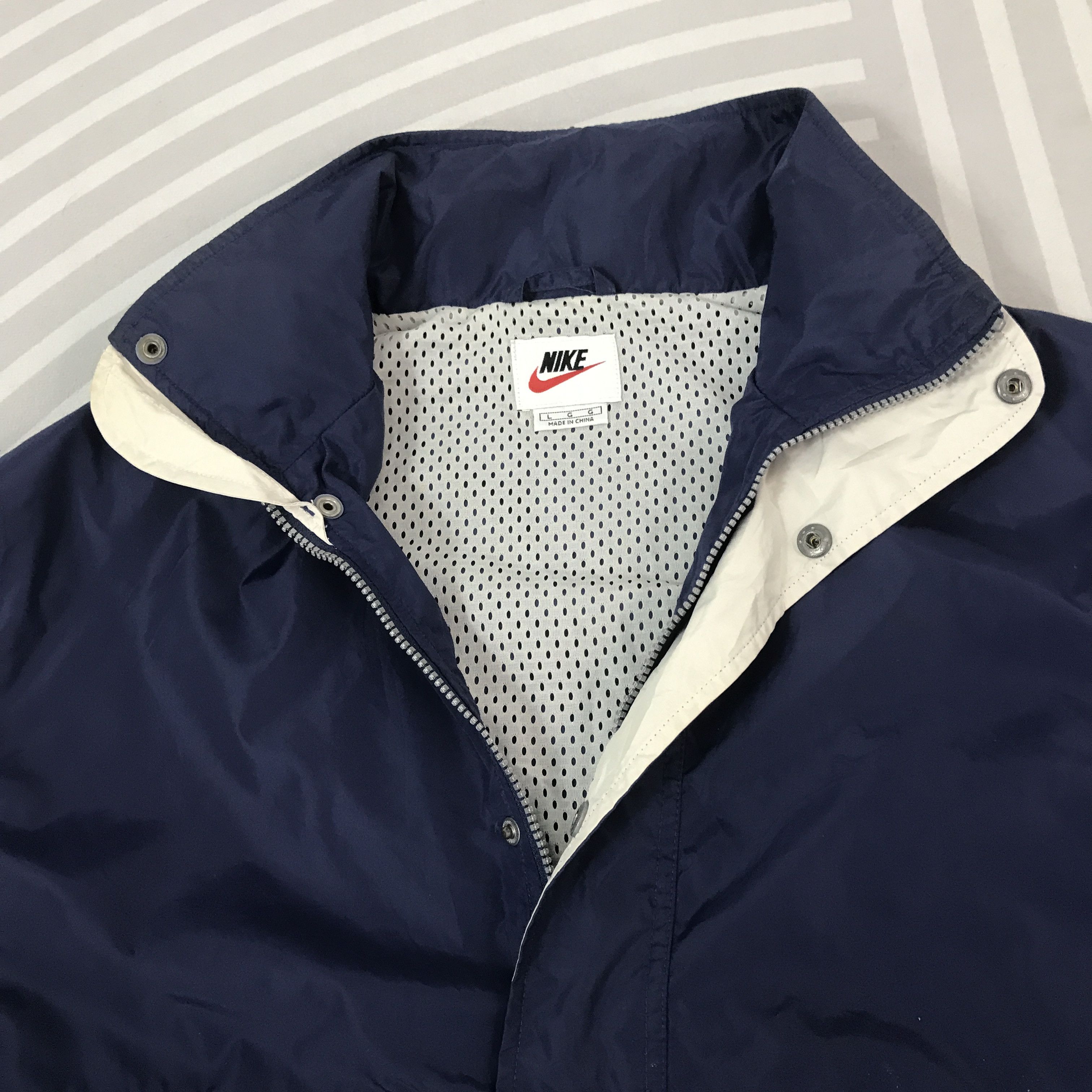 Nike Vintage Nike pullover Jacket K63B7 Size US L / EU 52-54 / 3 - 8 Thumbnail