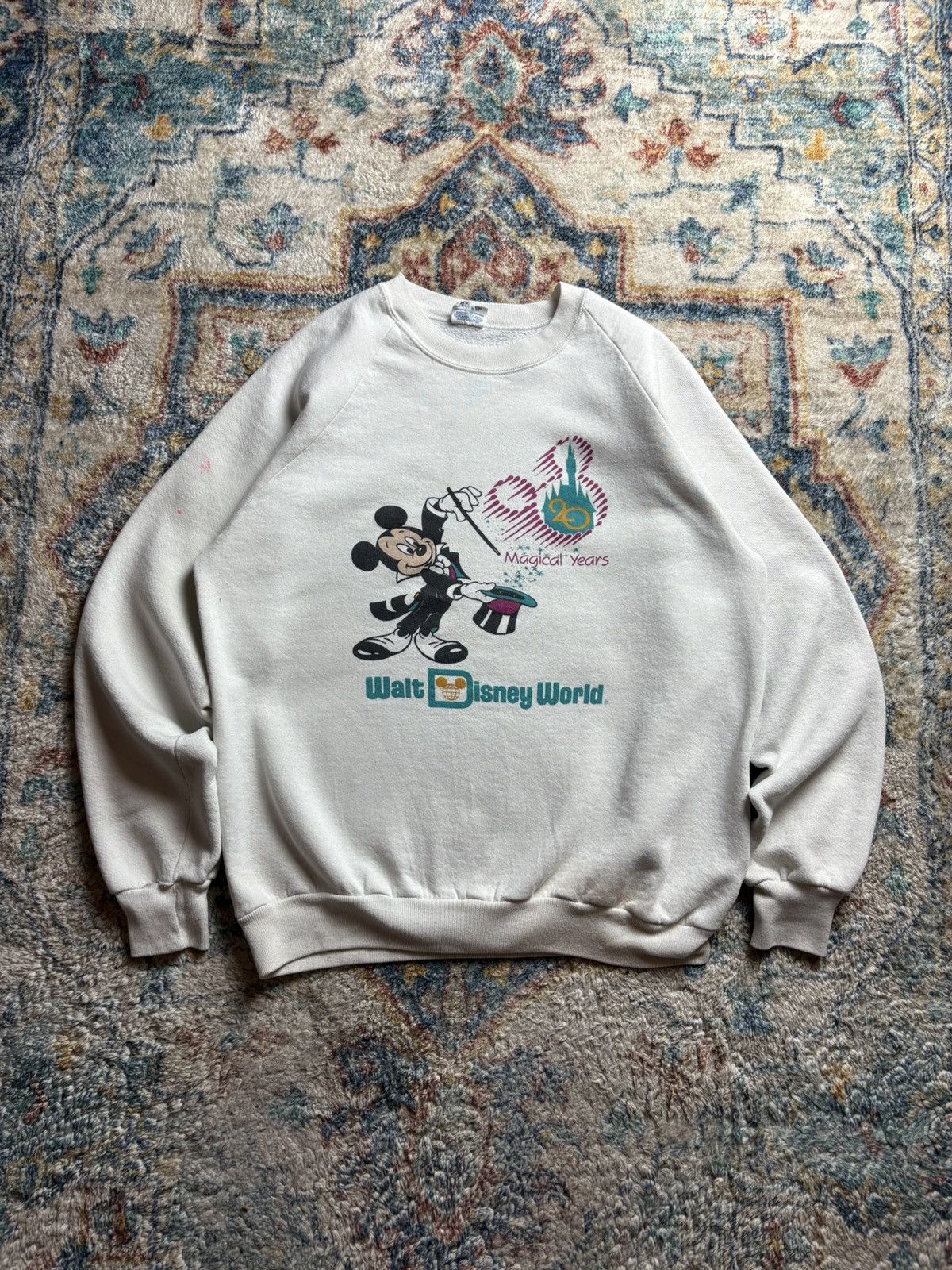 Disney Vintage Walt Disney World 20th Year Crewneck Large Size US L / EU 52-54 / 3 - 1 Thumbnail