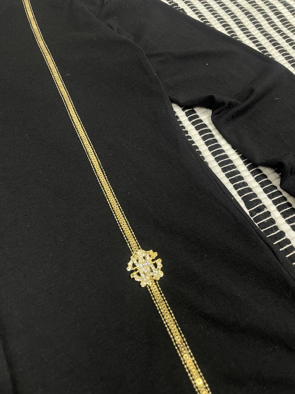 Roberto Cavalli Vintage Roberto Cavalli Button Up Shirt Big Logo Leopard Y2K Size L / US 10 / IT 46 - 7 Thumbnail