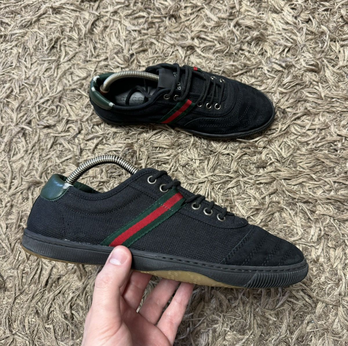 Gucci Gucci GG low top sneakers shoes trainers monogram 41.5/52 Size US 7.5 / EU 40-41 - 2 Thumbnail