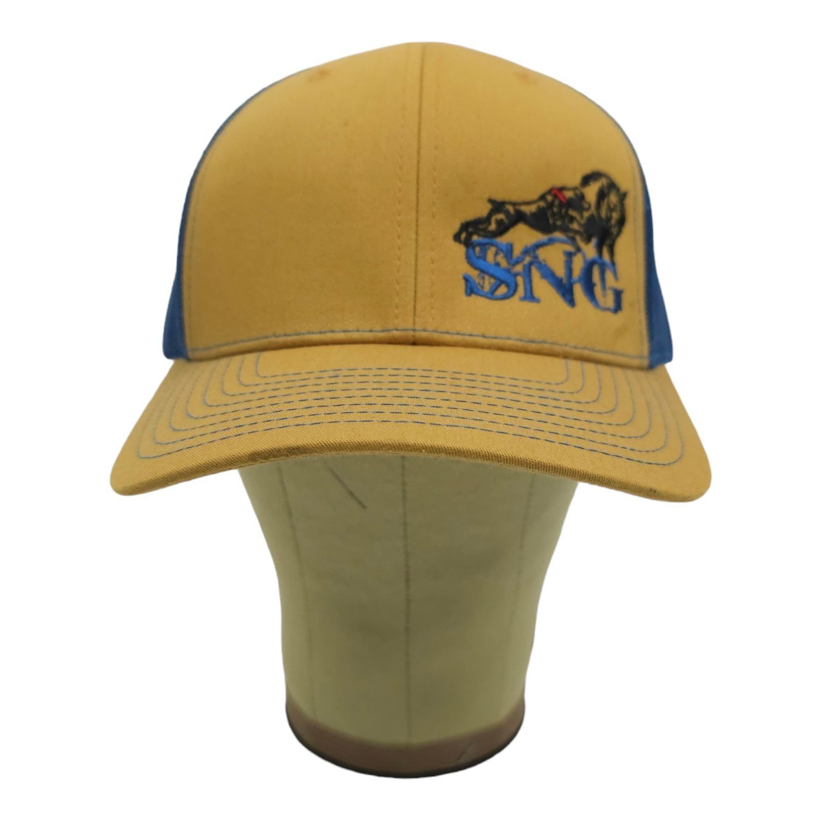 Richardson SNG Embroidered Logo Mesh Adjustable Snapback Cap Trucker Size ONE SIZE - 9 Thumbnail