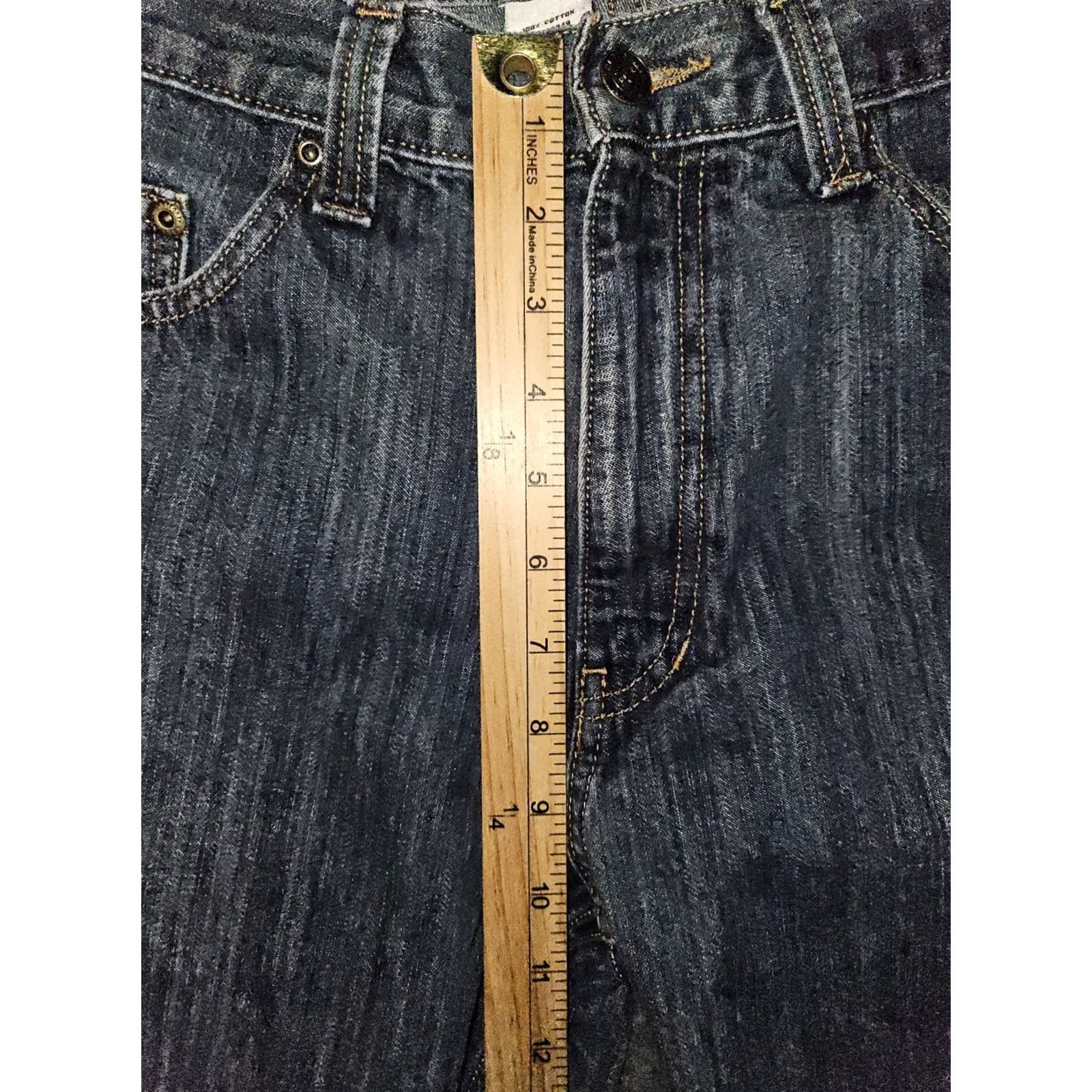 The Territory Ahead Territory Ahead Jeans Straight Leg 33x30 Denim Blue Men Regular Waist 90s Logo Used Size US 33 - 4 Thumbnail