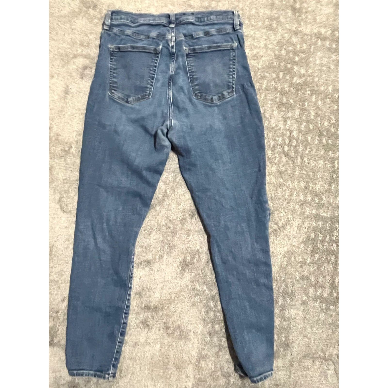 Gap Gap Jeans 30 / 10R Regular Women Resolution True Skinny Light Wash Stretch Denim Jeans Size 30" / US 8 / IT 44 - 3 Thumbnail