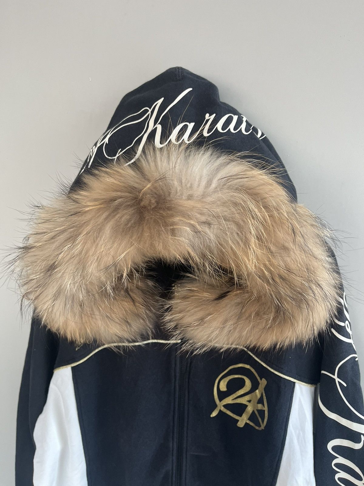 14th Addiction JAPANESE 24KARATS FUR HOODIE POEM SEDITIONARIES GOTHIC PUNK Size US XL / EU 56 / 4 - 3 Thumbnail