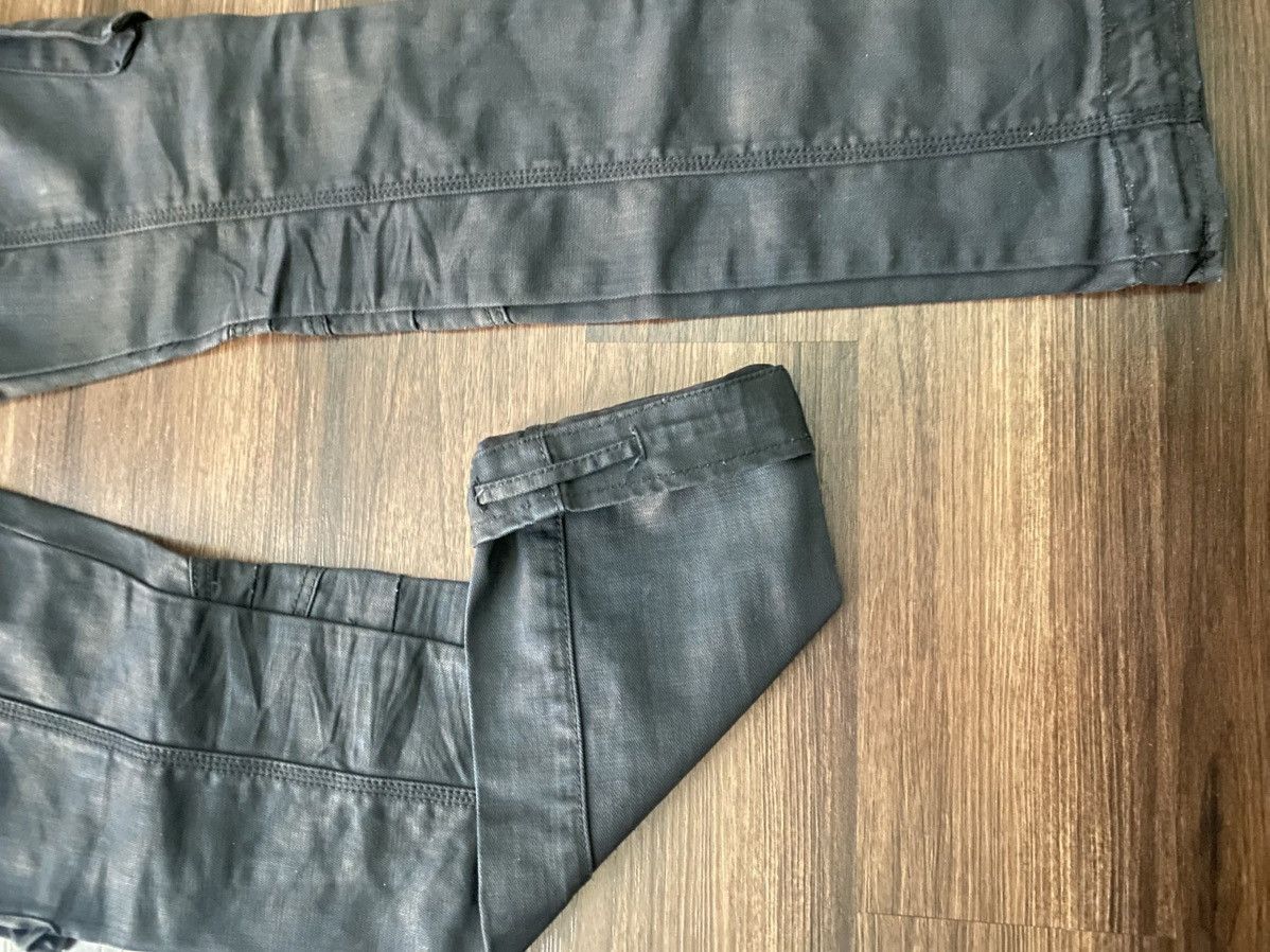 Other Waxed Black Biker Denim Size US 30 / EU 46 - 6 Thumbnail