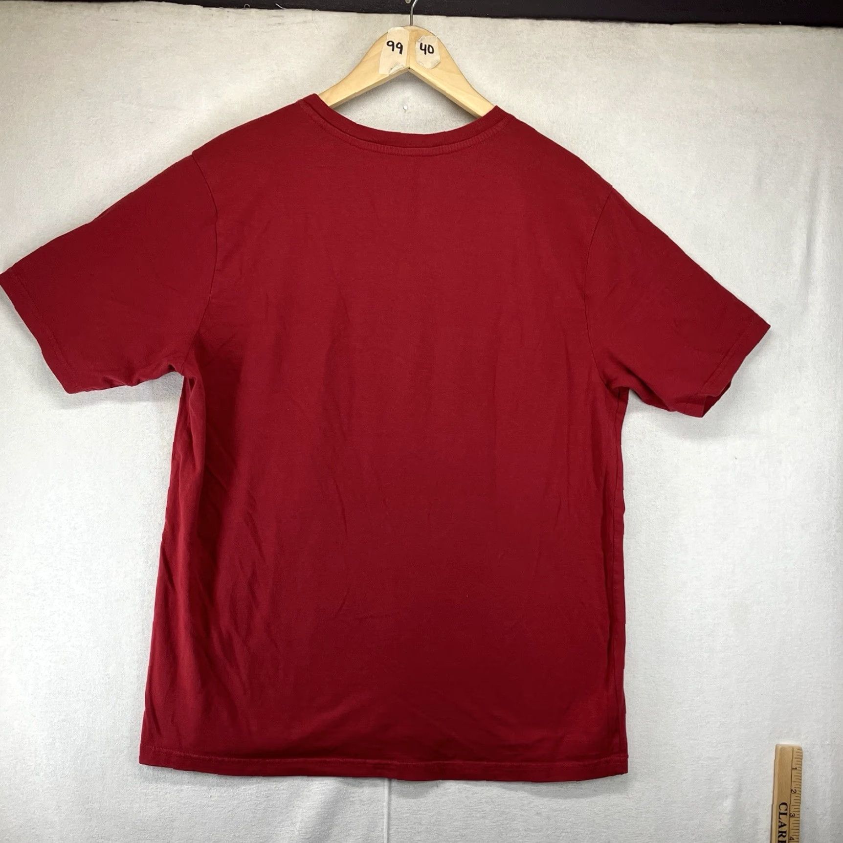 Spyder Spyder T-Shirt Men Large Red Graphic Print Crew Neck Short Sleeve Lightweight Breathable Casual Top Regular Fit Size US L / EU 52-54 / 3 - 2 Thumbnail