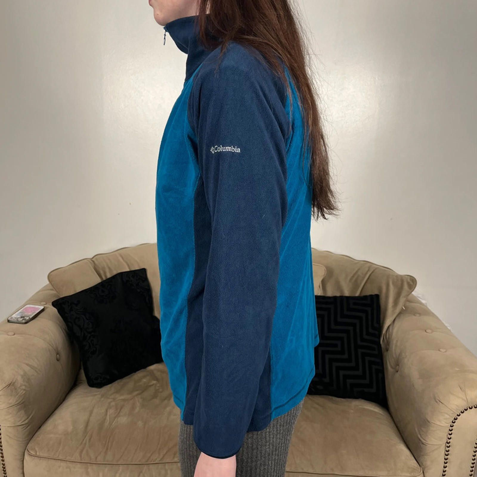 Columbia Columbia Fleece - Women’s XL - Blue/Navy Size L / US 10 / IT 46 - 3 Thumbnail