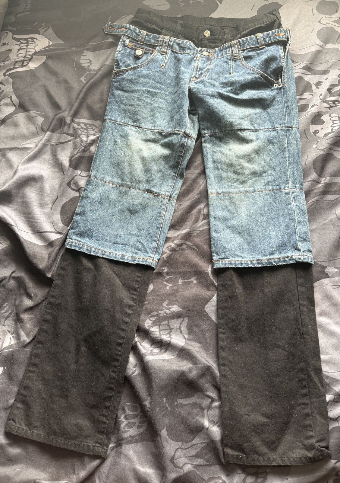 PPFM double waisted hybrid ppfm jeans Size US 30 / EU 46 - 1 Thumbnail