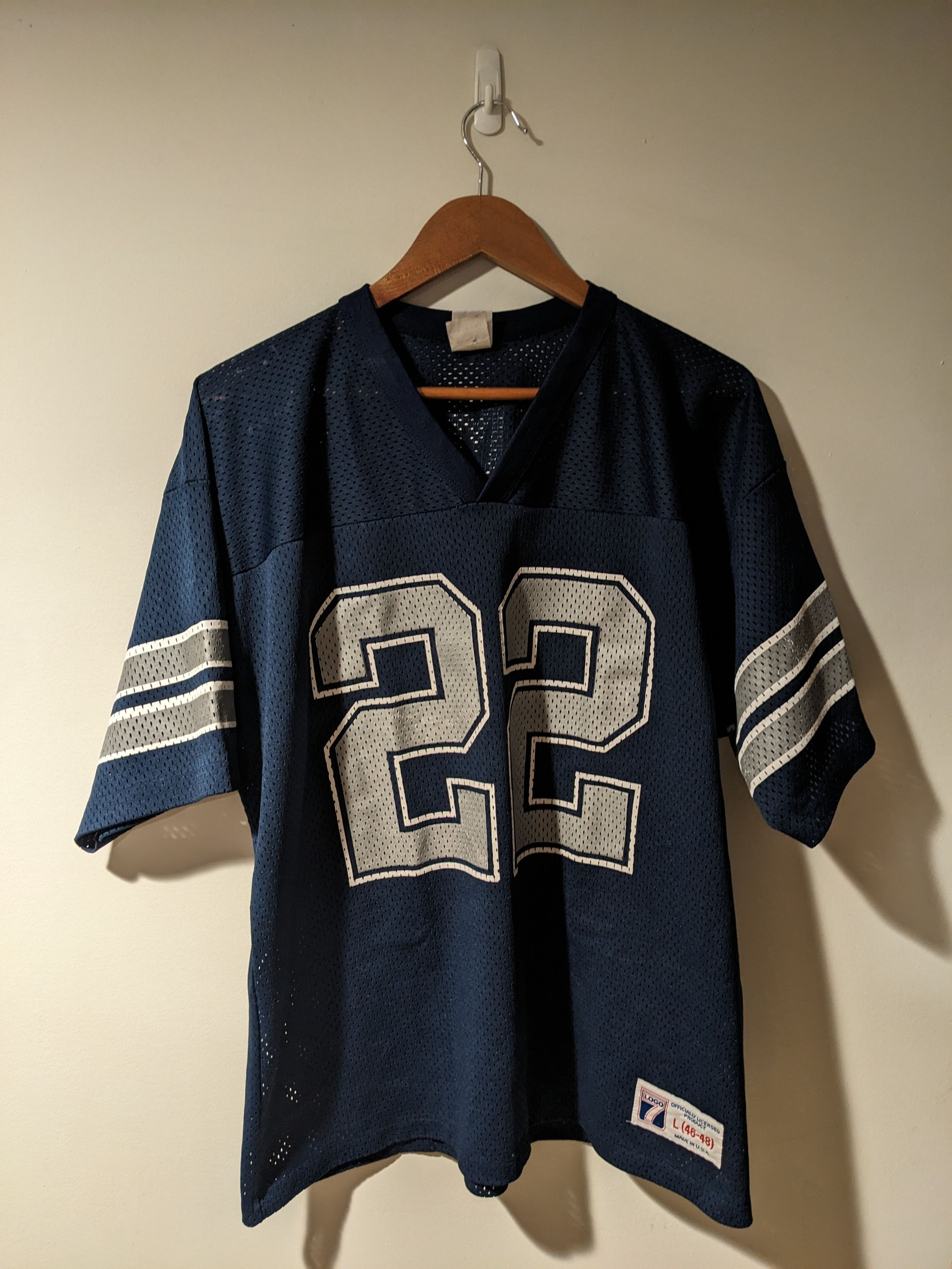 NFL × Vintage Vintage 90s Dallas Cowboys NFL Football Emmitt Smith Jersey Size US L / EU 52-54 / 3 - 5 Thumbnail
