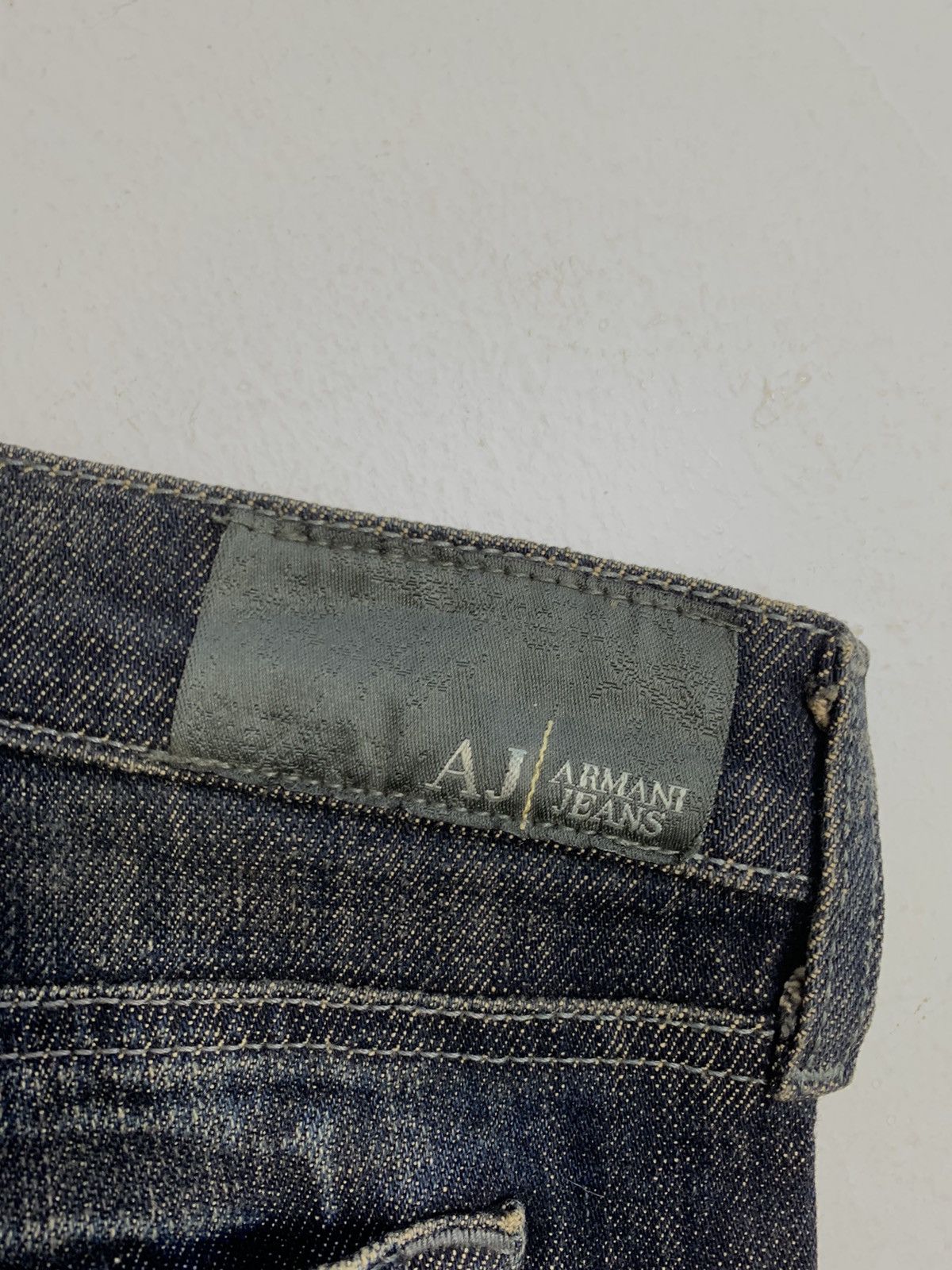 Armani Hype AJ Armani Jeans Indigo 006 Series Denim Unisex Pant Size US 29 - 14 Thumbnail