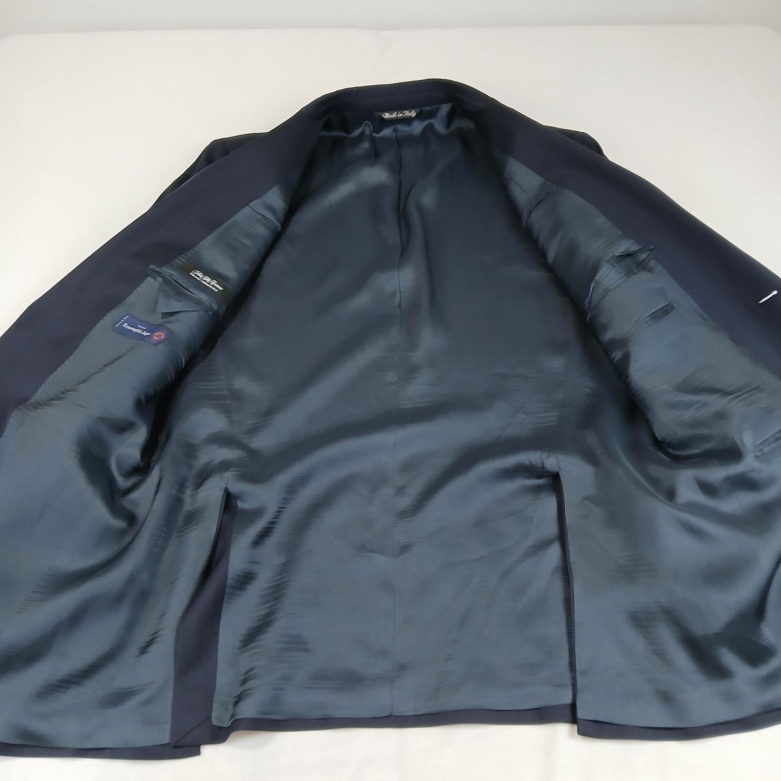 Ermenegildo Zegna Ermenegildo Zegna Cloth Suit Mens 46 Long 38x32 Navy Blue Size 46L - 3 Thumbnail