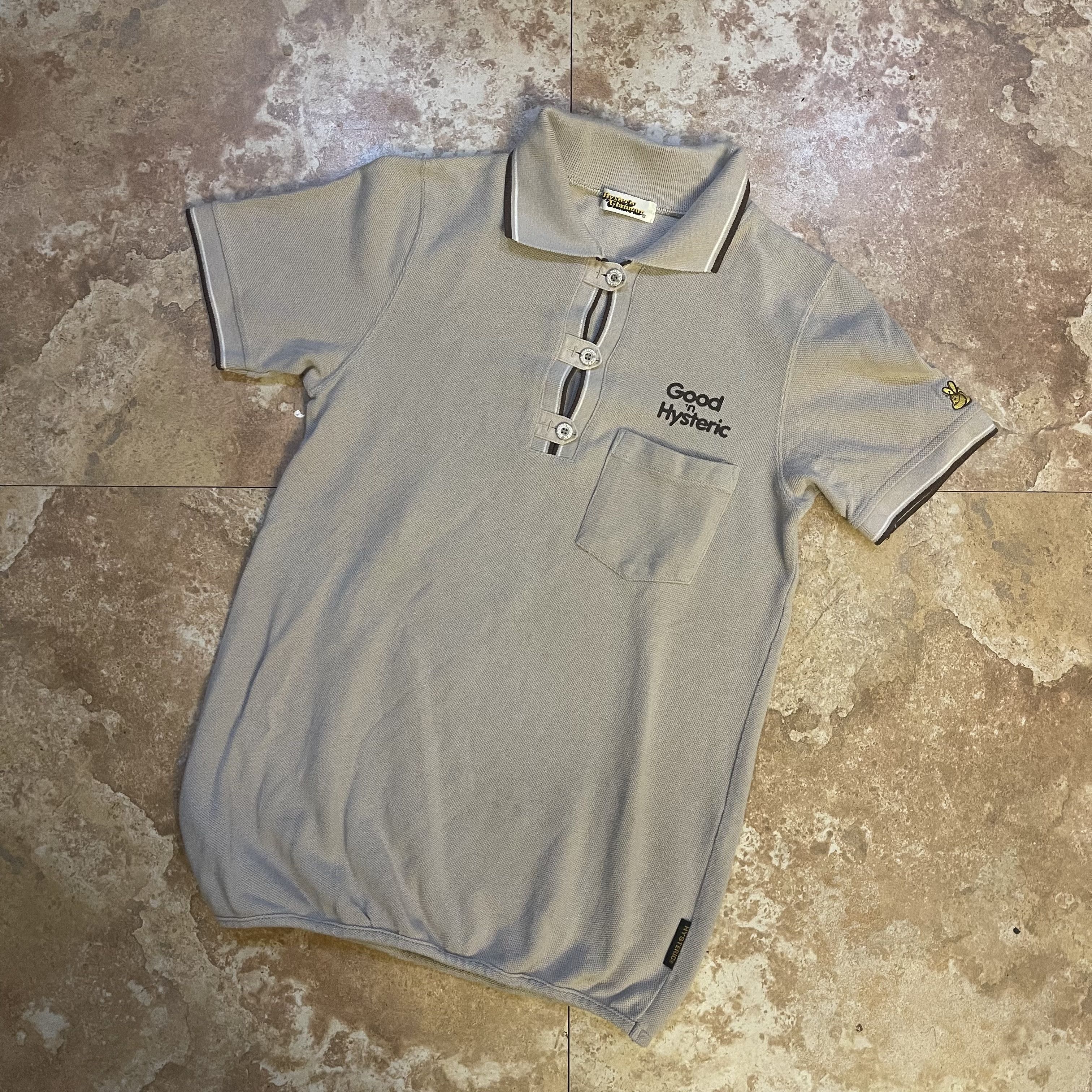 Hysteric Glamour Hysteric Glamour Good 'n Hysteric Polo Shirt Size S / US 4 / IT 40 - 1 Thumbnail
