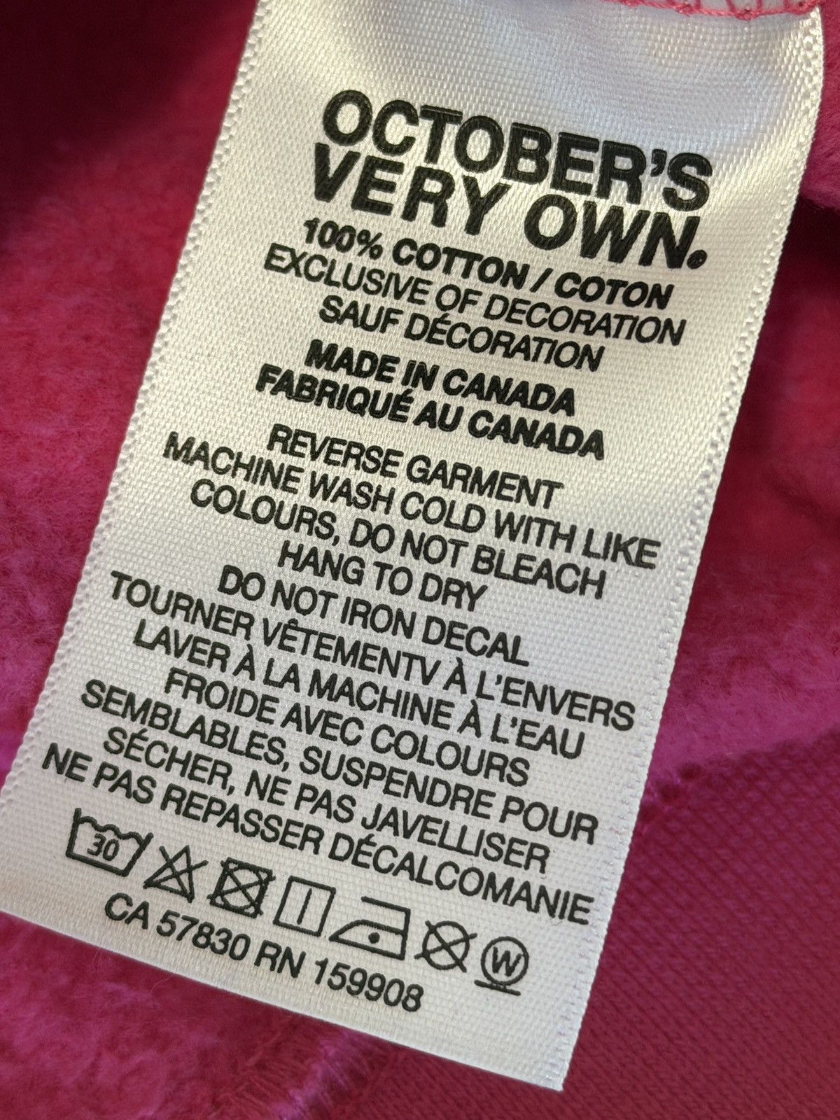 Drake OVO Mini OG Owl Valentine's Hoodie Fuchsia Size US M / EU 48-50 / 2 - 3 Thumbnail