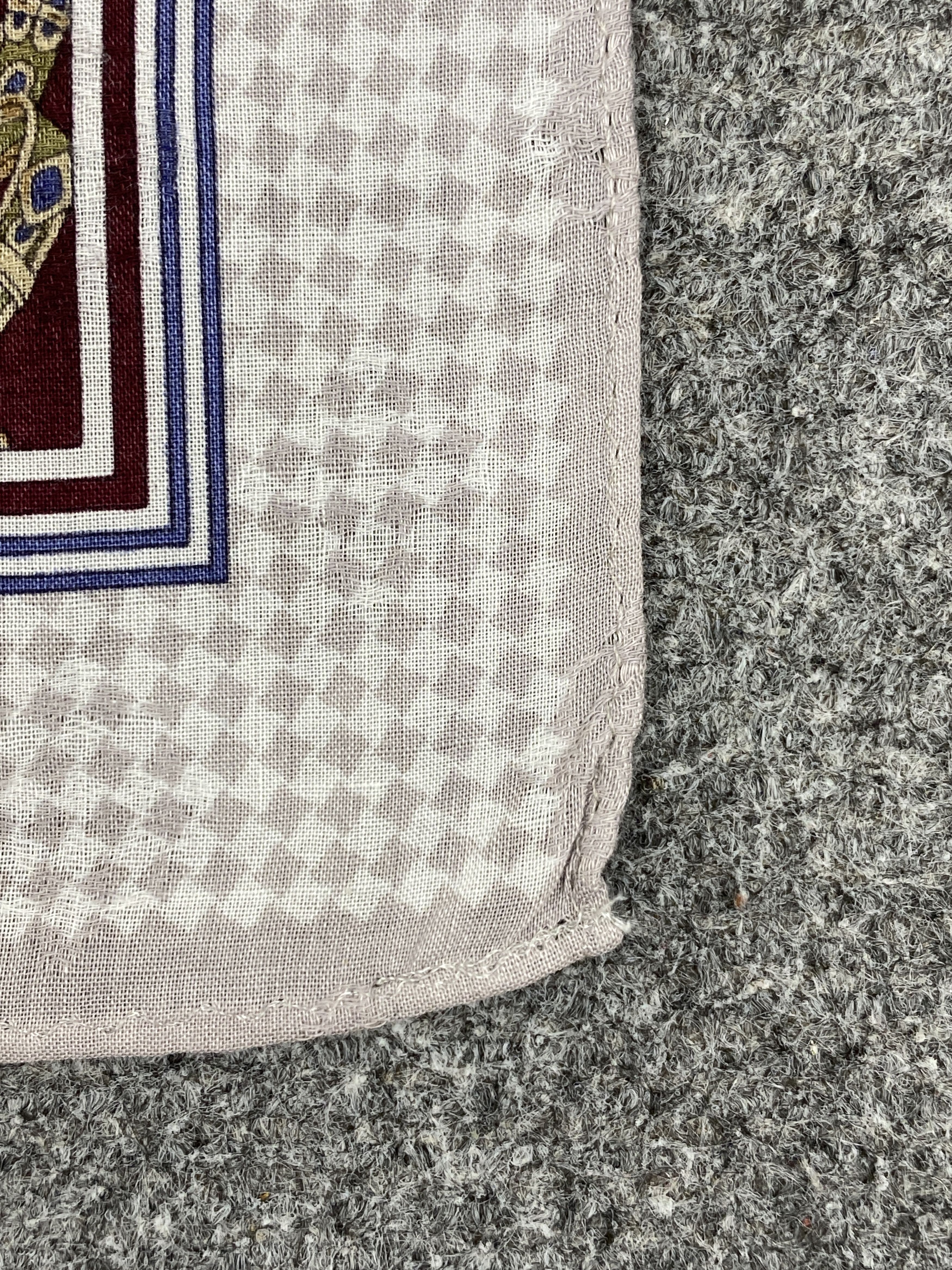 Aquascutum × Vintage Vintage Aquascutum Handkerchief / Neckwear / Bandana HKC0566 Size ONE SIZE - 6 Thumbnail
