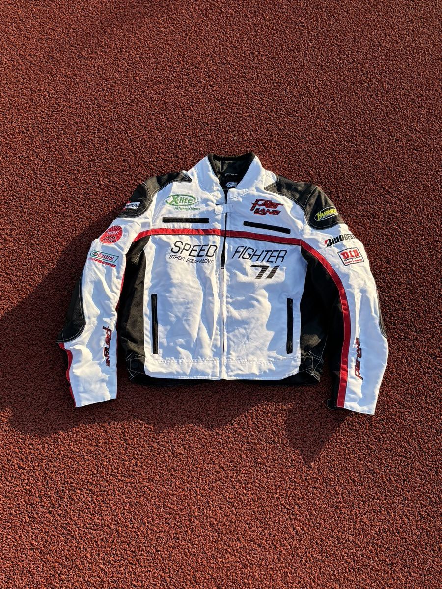 Vintage Speed Fighter Motocycles Racing Jacket Size US L / EU 52-54 / 3 - 1 Thumbnail