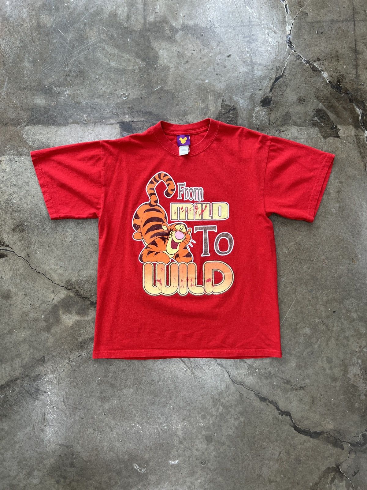 Disney × Vintage Vintage 90s Disney Winnie the Pooh Tiger Mild to Wild Large Size US L / EU 52-54 / 3 - 2 Thumbnail