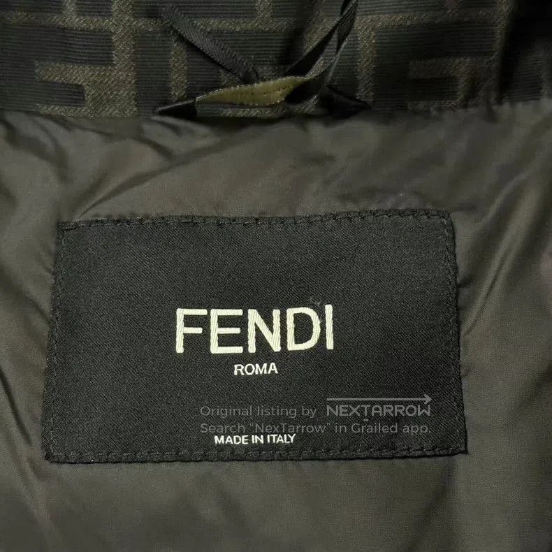 Fendi Fendi 24 Monogram All-over Print Down Jacket. Size US XL / EU 56 / 4 - 5 Thumbnail