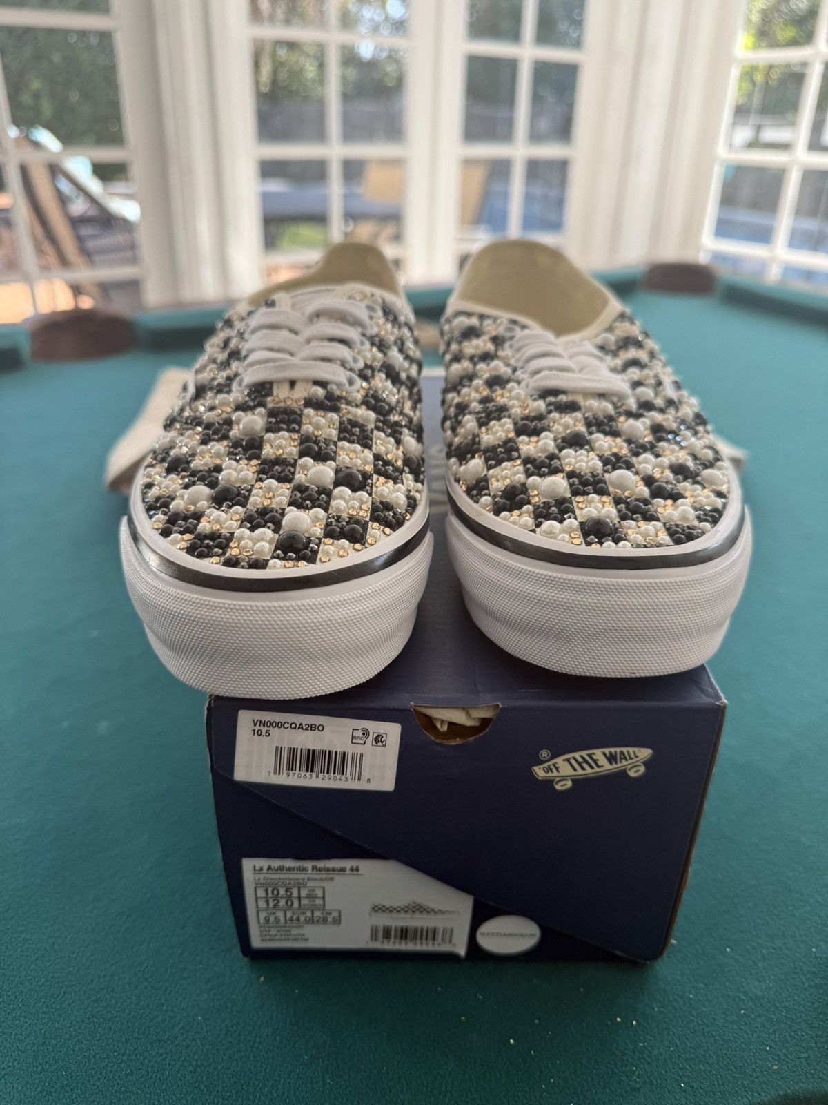 Vans Vans Authentic LX Mattias Gollin Autentiche Checkerboard Size US 10.5 / EU 43-44 - 5 Thumbnail