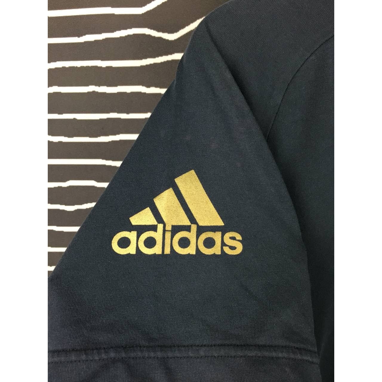 Adidas × Japanese Brand Adidas X 24 Karats Big Logo Climalite Cotton Tee Size US M / EU 48-50 / 2 - 12 Thumbnail