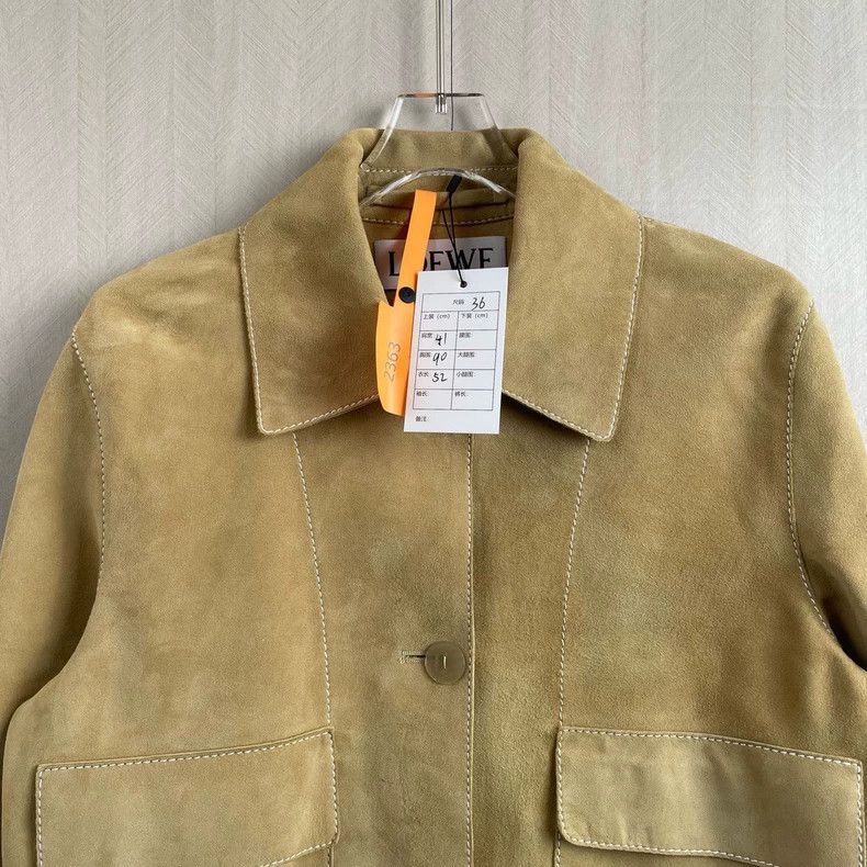Loewe Loewe Suede short jacket Size XXS / US 00 / IT 34 - 2 Thumbnail