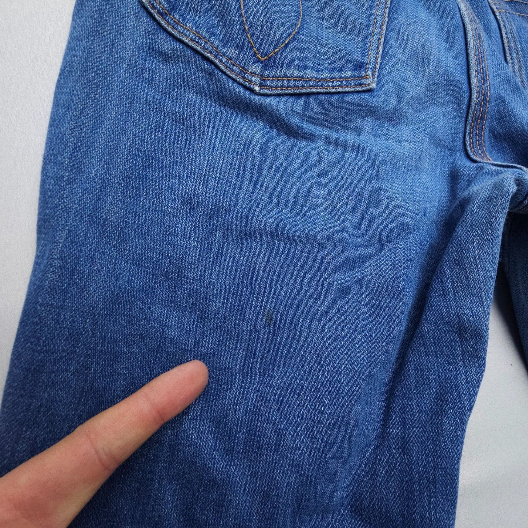 Vintage VINTAGE Rustler Jeans Mens Bootcut 5-Pocket Design Denim Blue 31 Inseam 30-31 Waist Regular Size US 31 - 5 Thumbnail