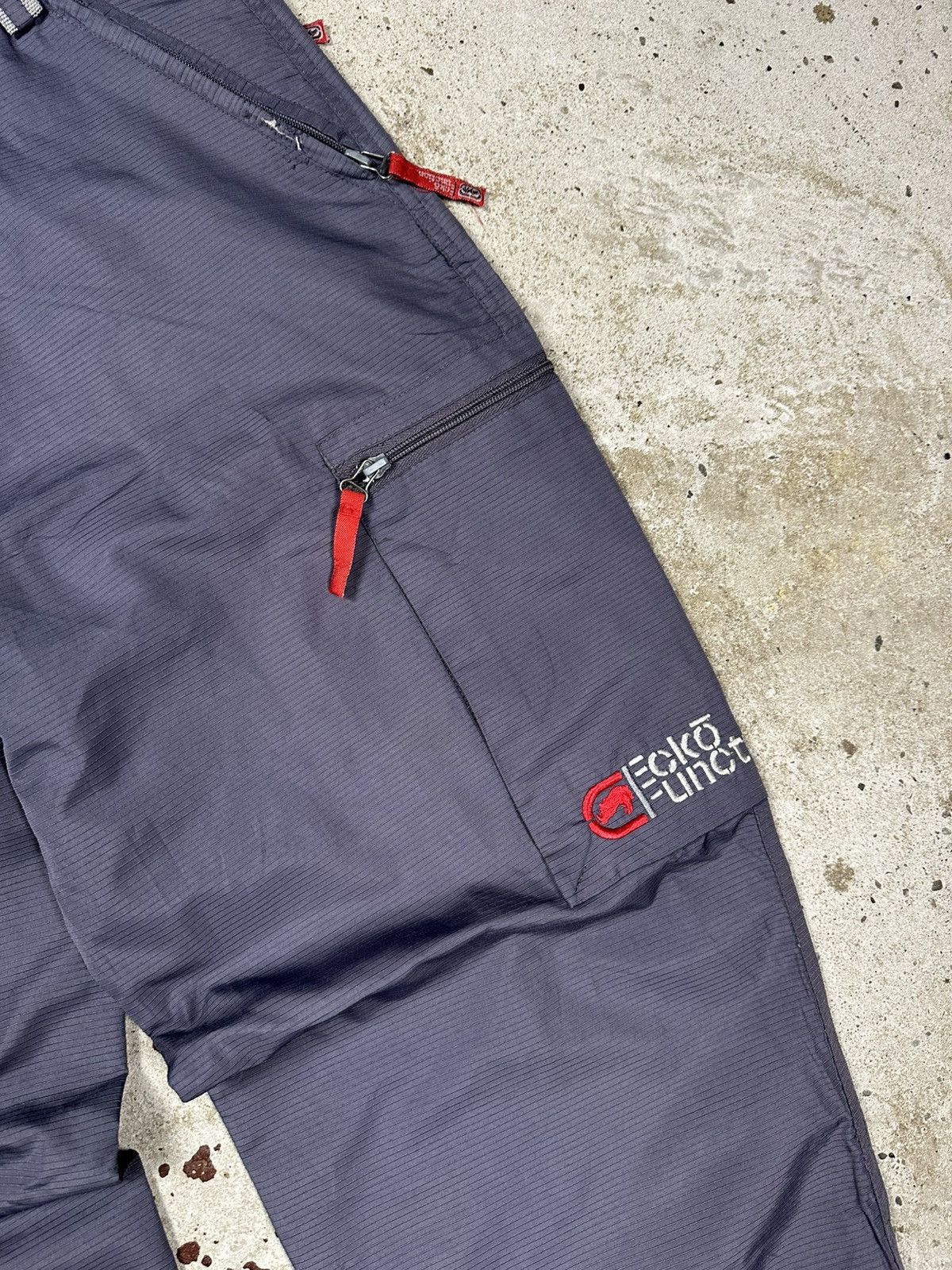 Ecko Unltd. × Vintage Vintage Y2K Ecko Unlimited Baggy Cargo Track Pants Size US 31 - 6 Thumbnail