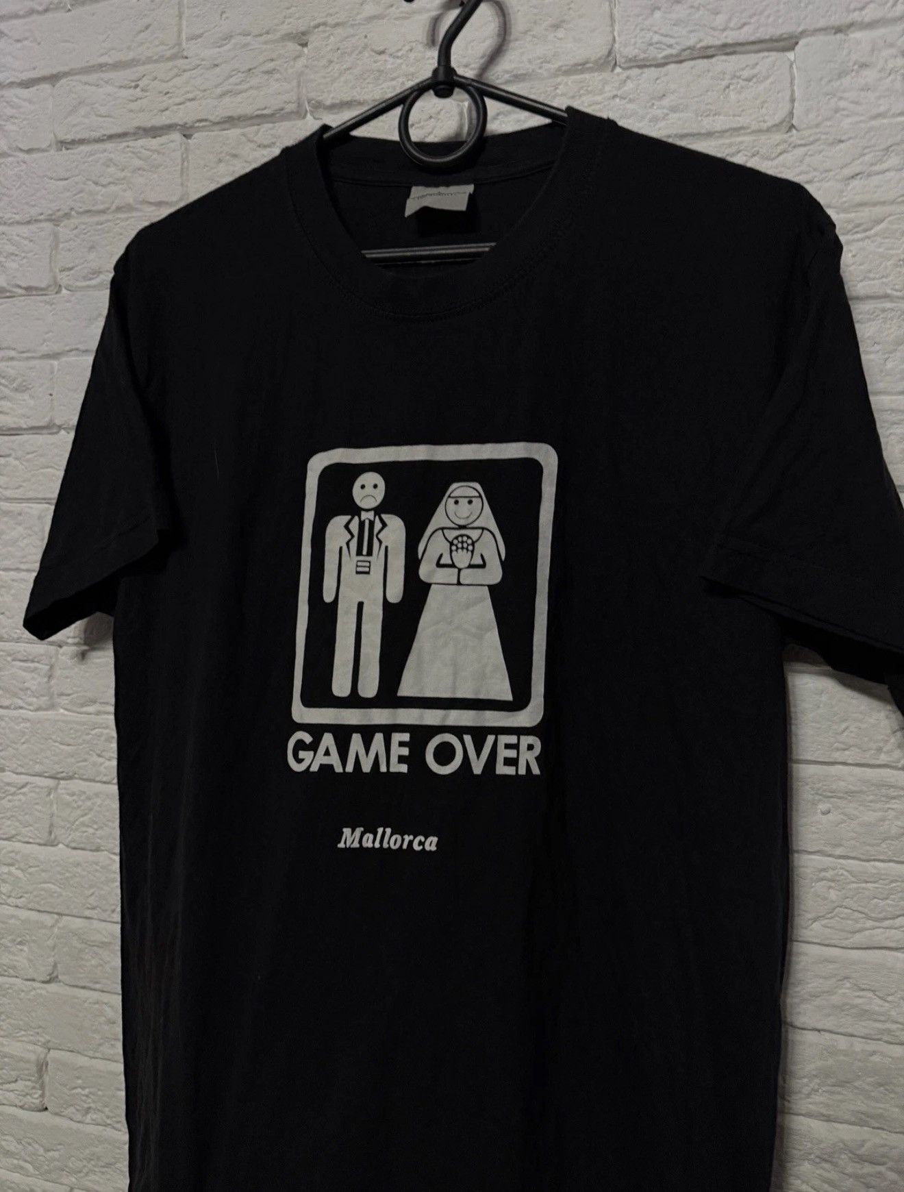 TLB Mallorca Game Over Maried Mallorca T-shirt Humor Merch Tee Sz L Size US L / EU 52-54 / 3 - 2 Thumbnail