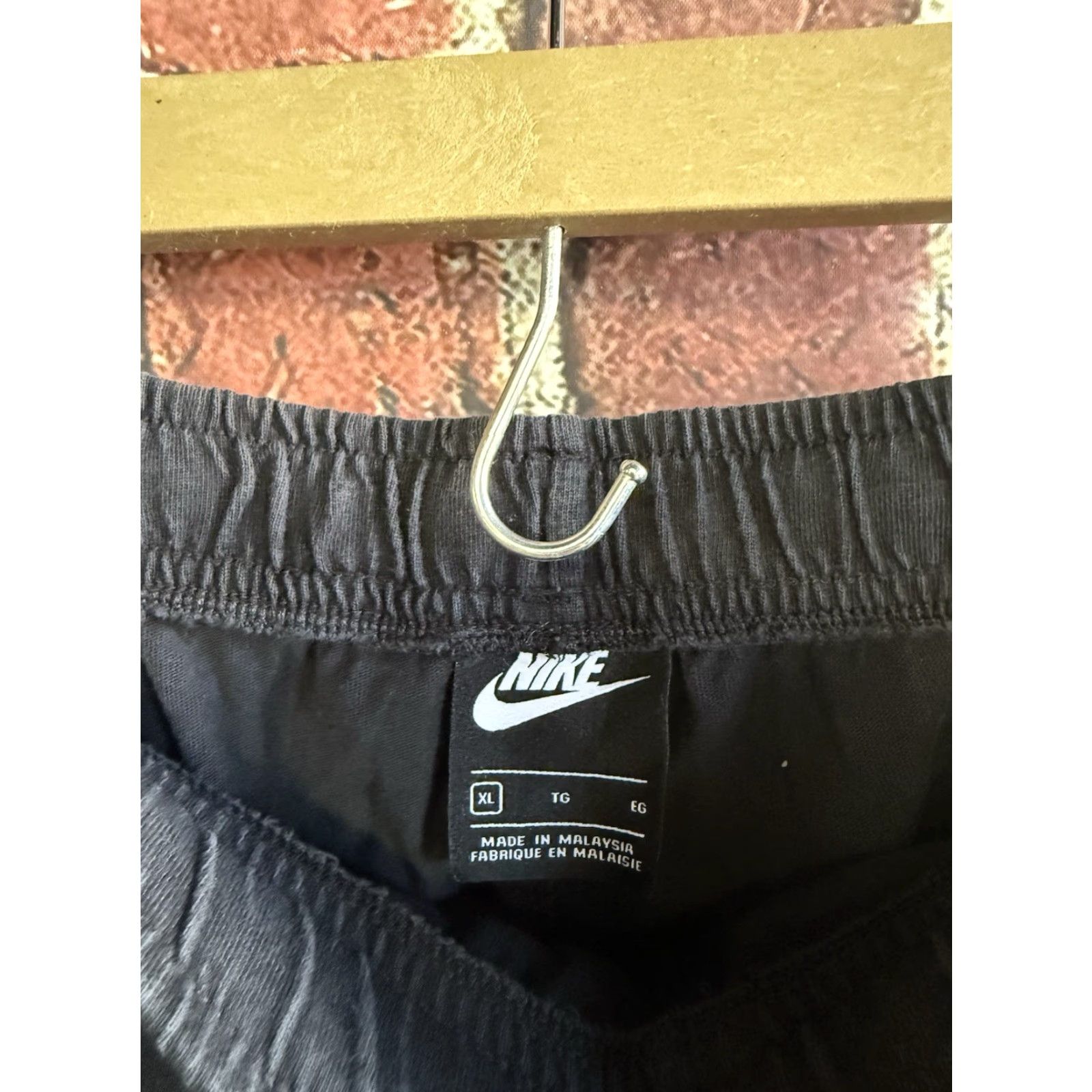 Nike Nike Sportswear Mens Sweatpants Jogger Black XL Pull On Pants Activewear Size US 36 / EU 52 - 3 Thumbnail