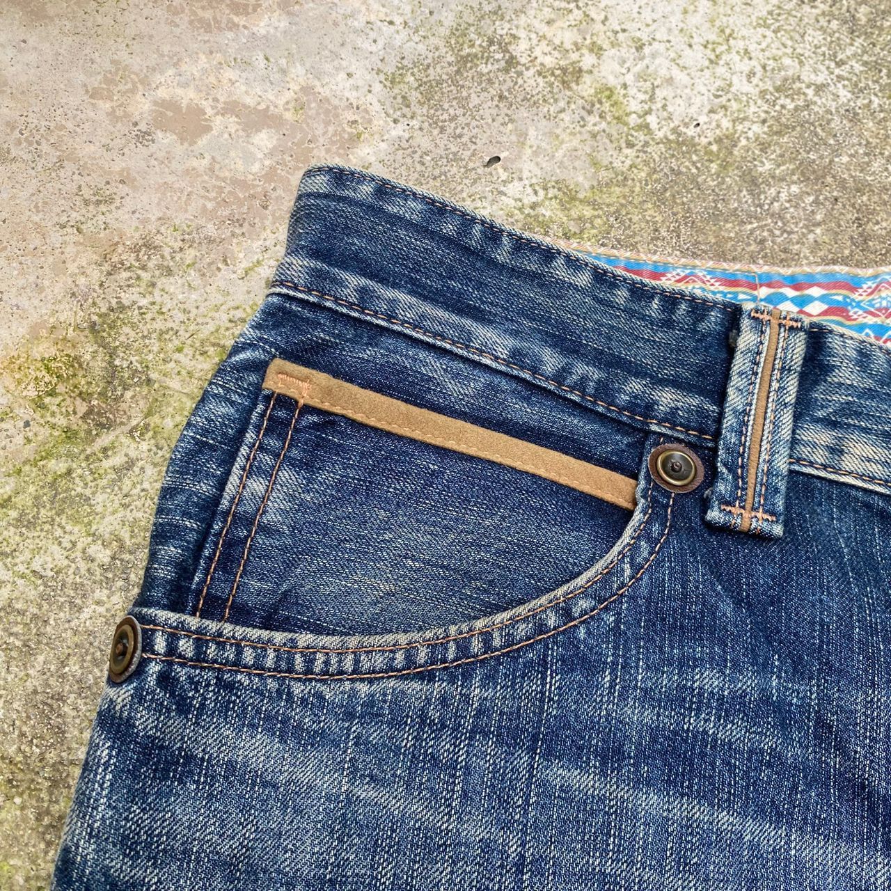 Edwin Vintage Edwin Exclusive Vintage Distressed Denim Size US 31 - 13 Thumbnail