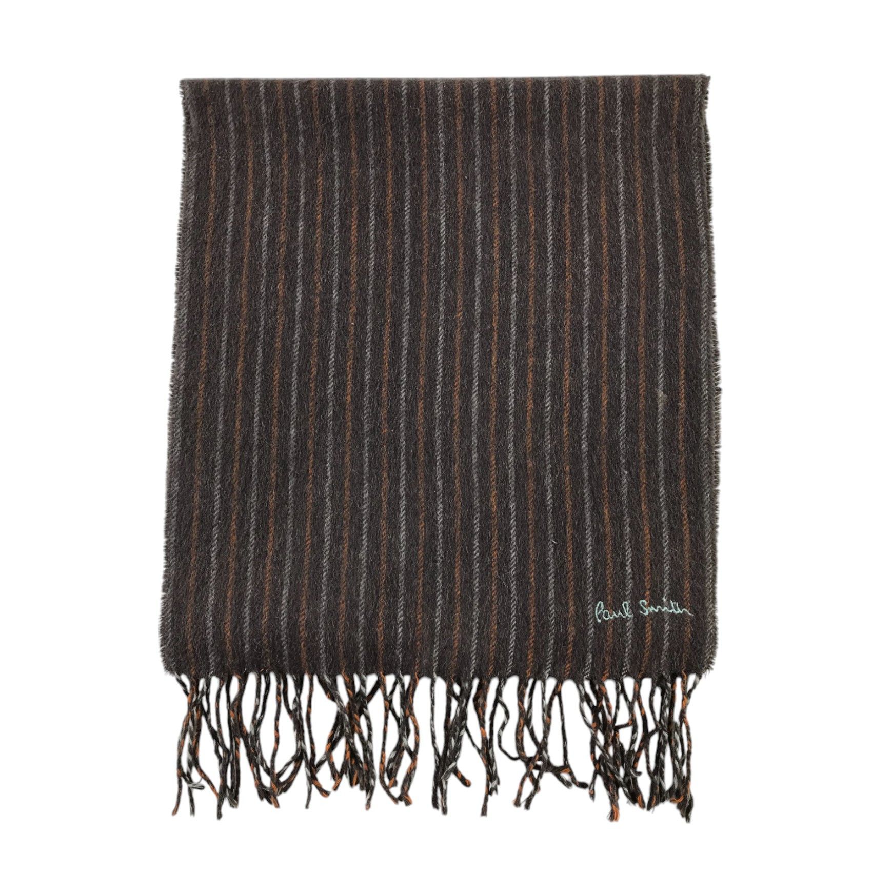 Paul Smith × Vintage Paul Smith Scarf / Muffler / Neckwear - WW2104 Size ONE SIZE - 2 Thumbnail